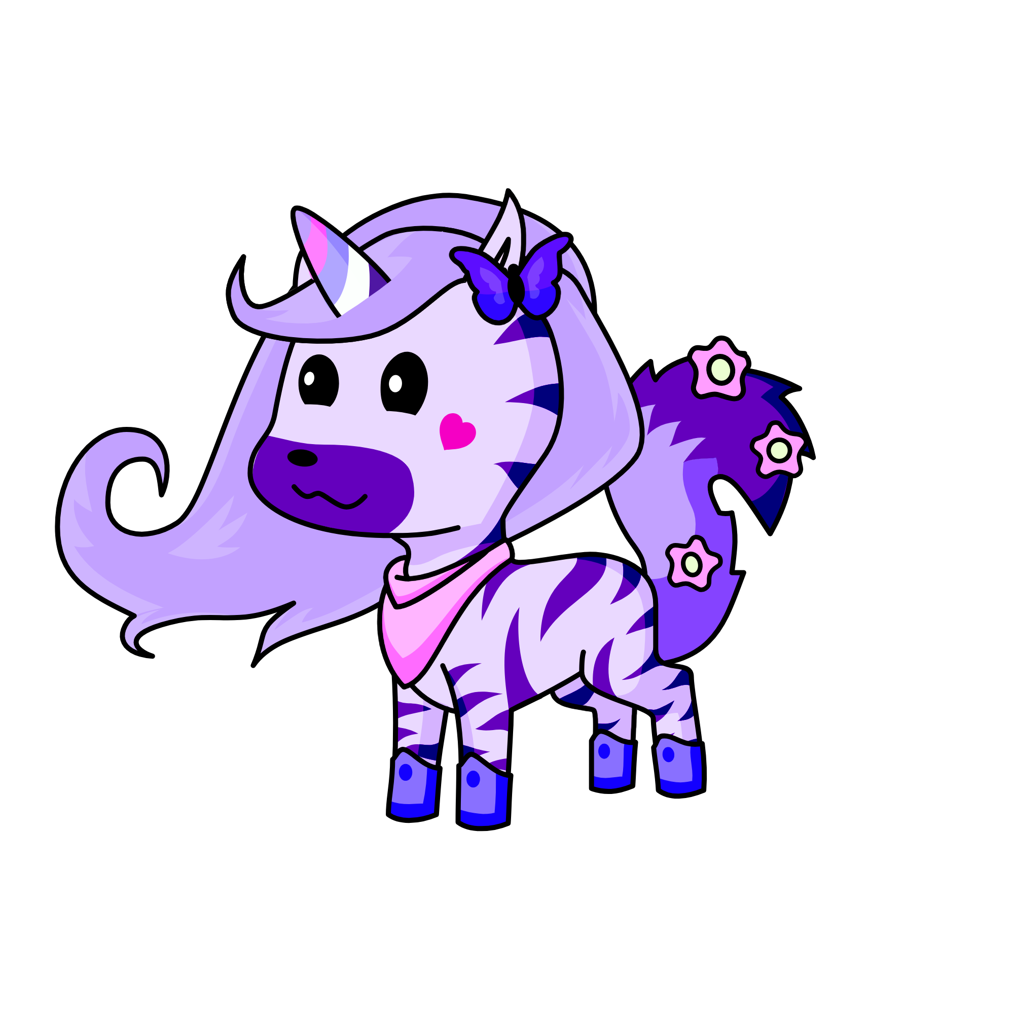 Mia the Kittencorn, the unicorn