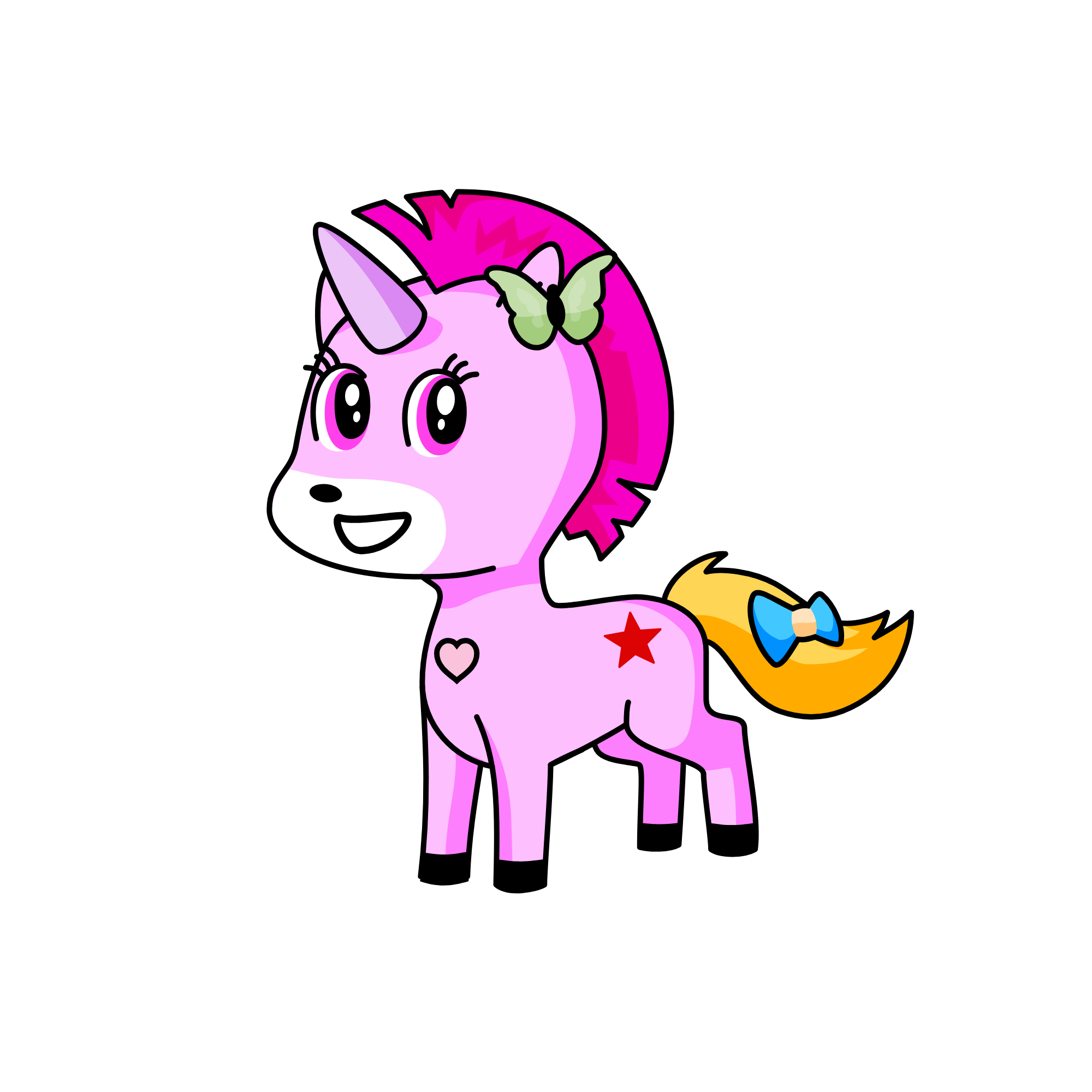 Cotton Candy, the unicorn