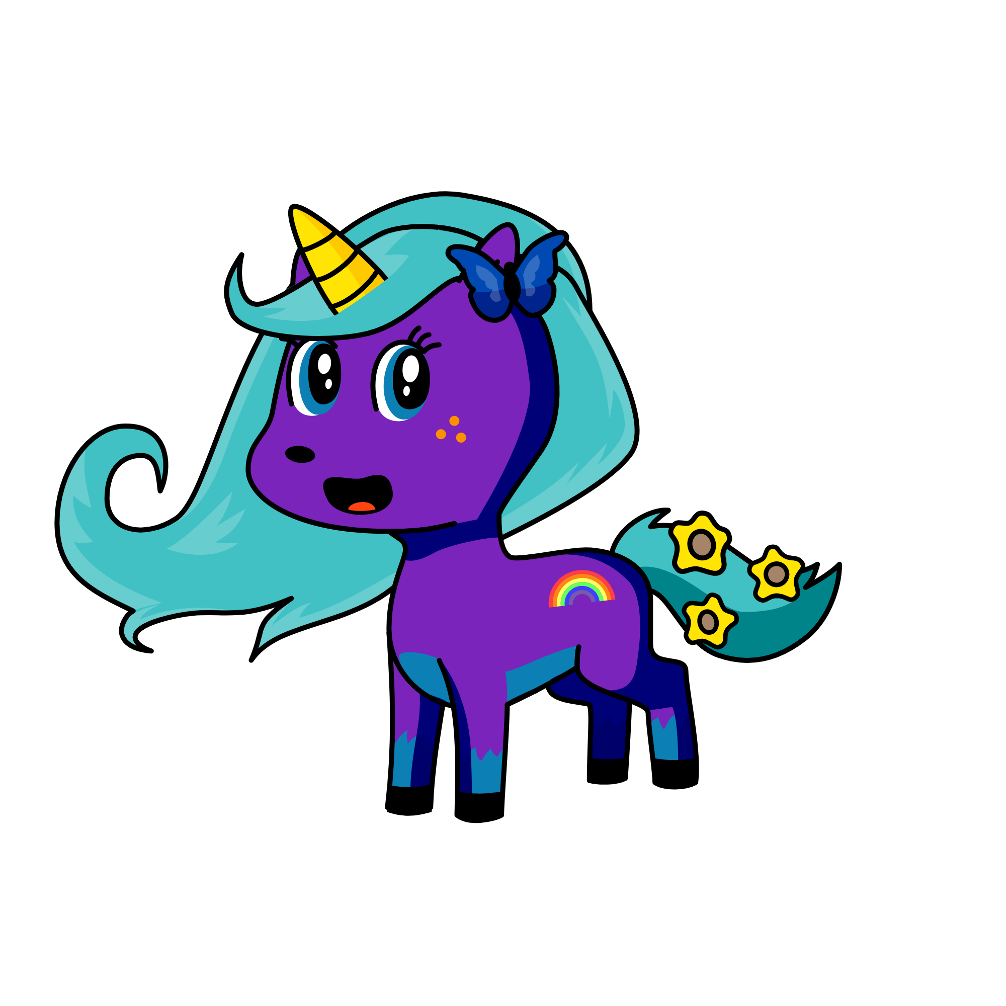 Butterfly, the unicorn