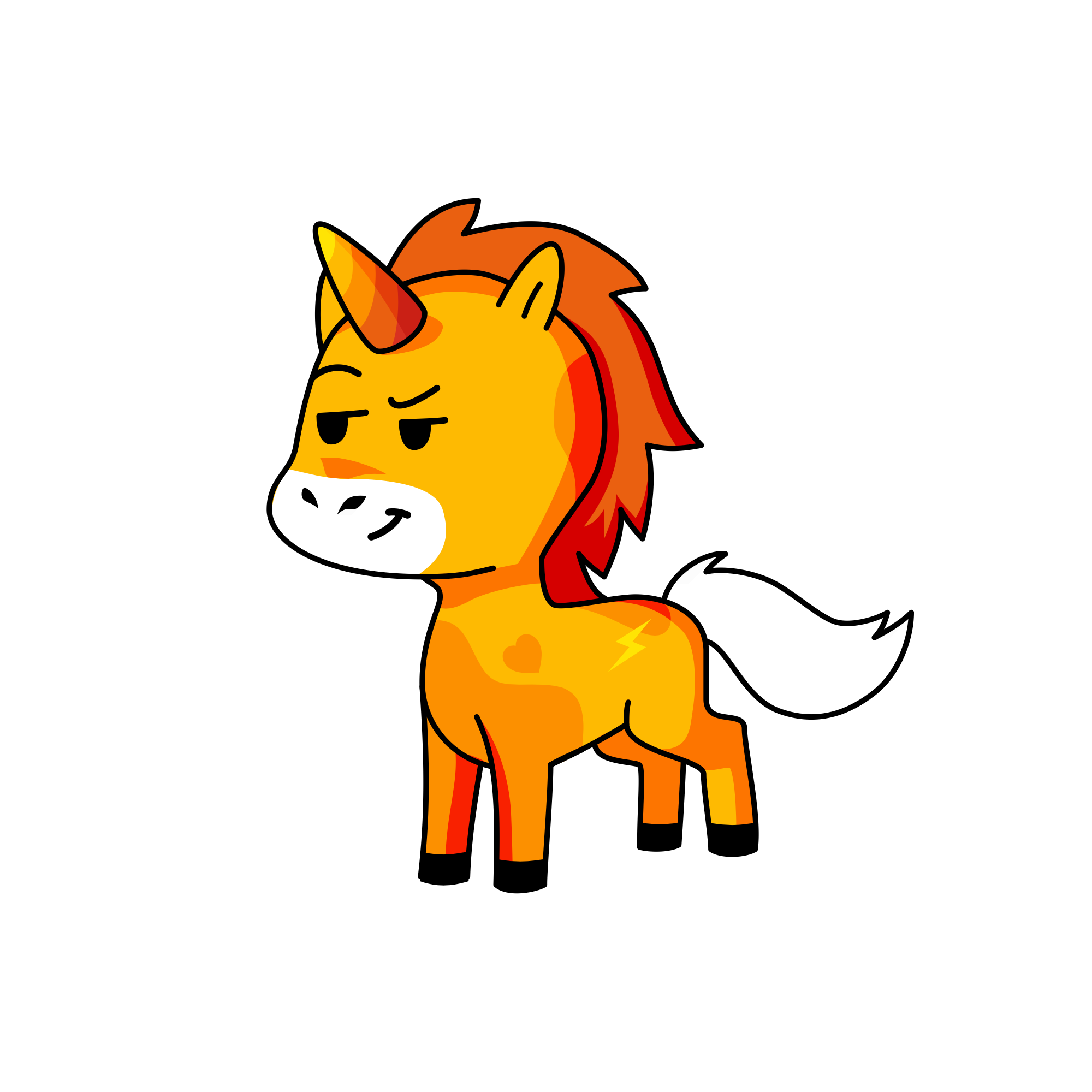 Amoucorno doppiogiochista , the unicorn