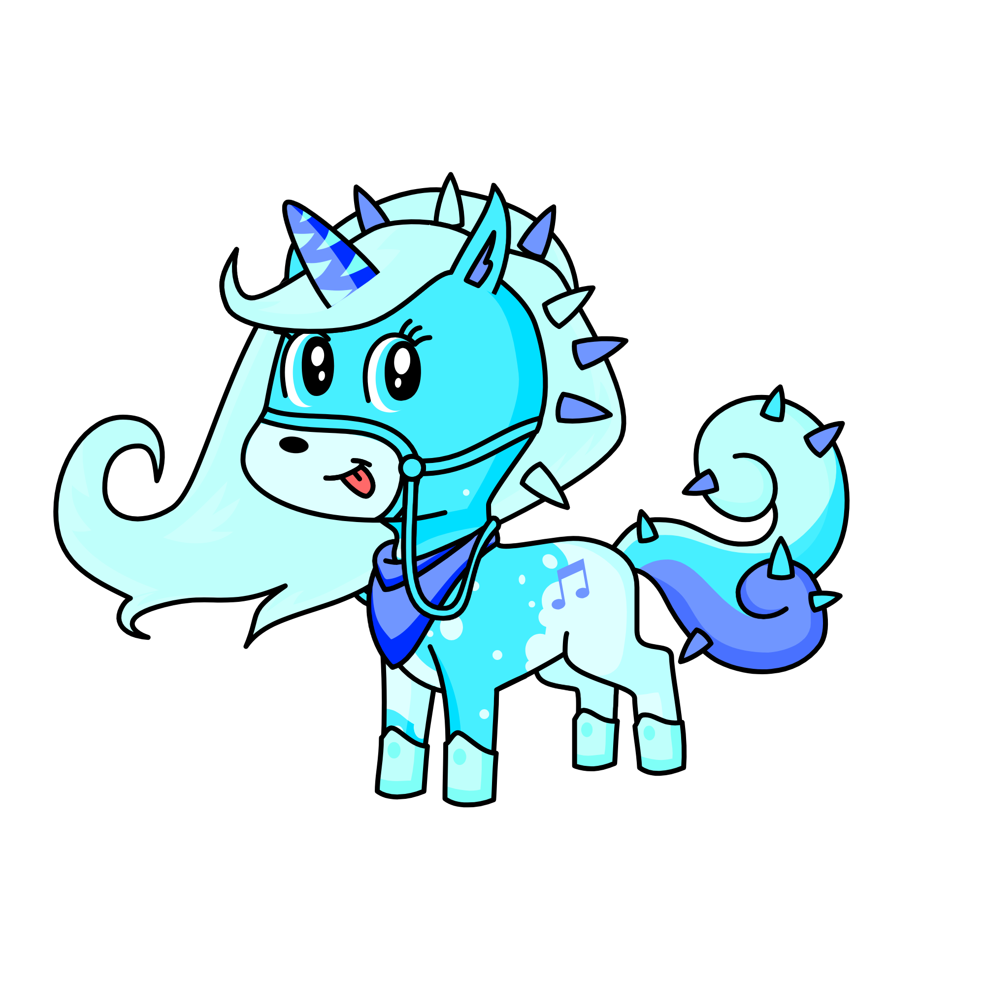 melody, the unicorn