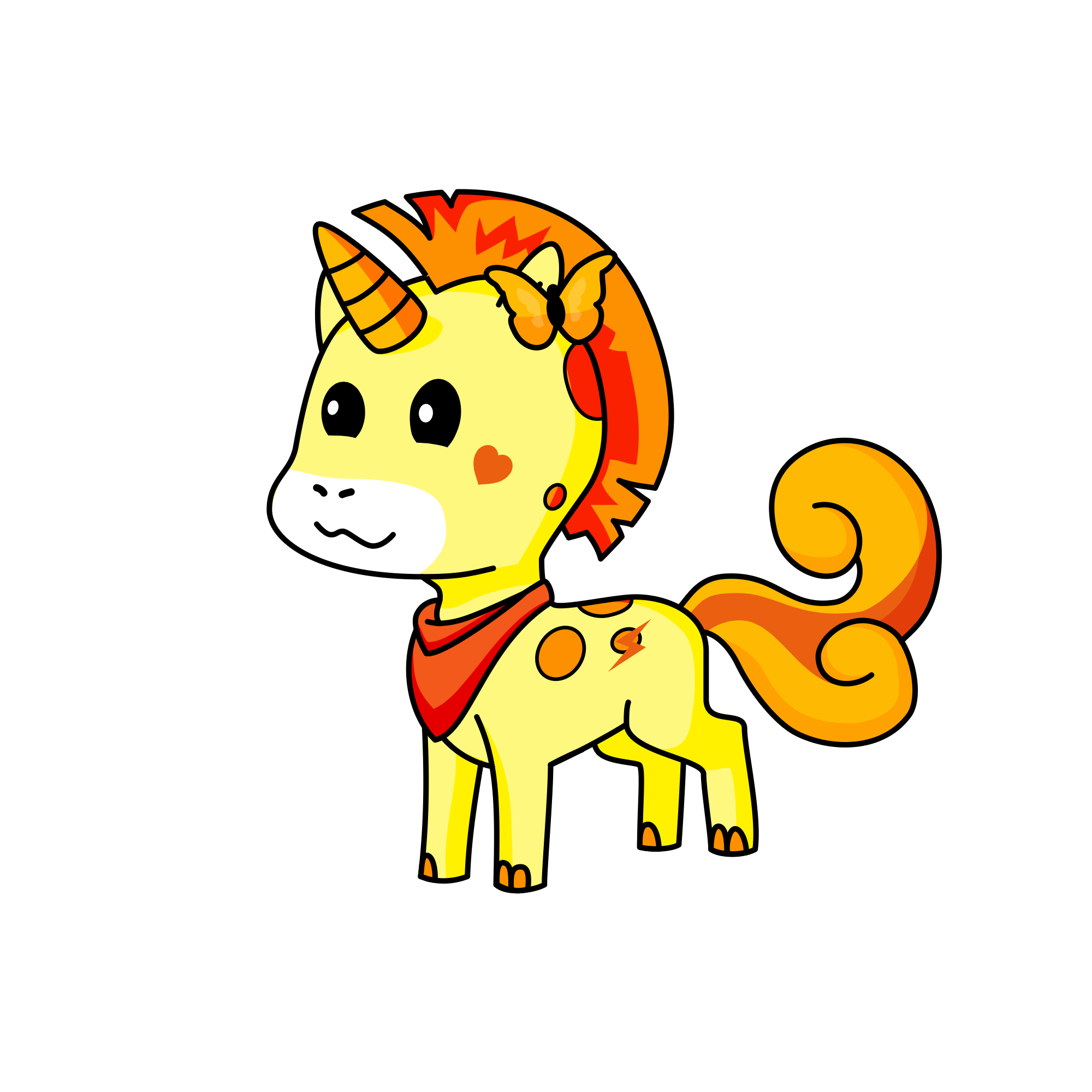 Storm, the unicorn