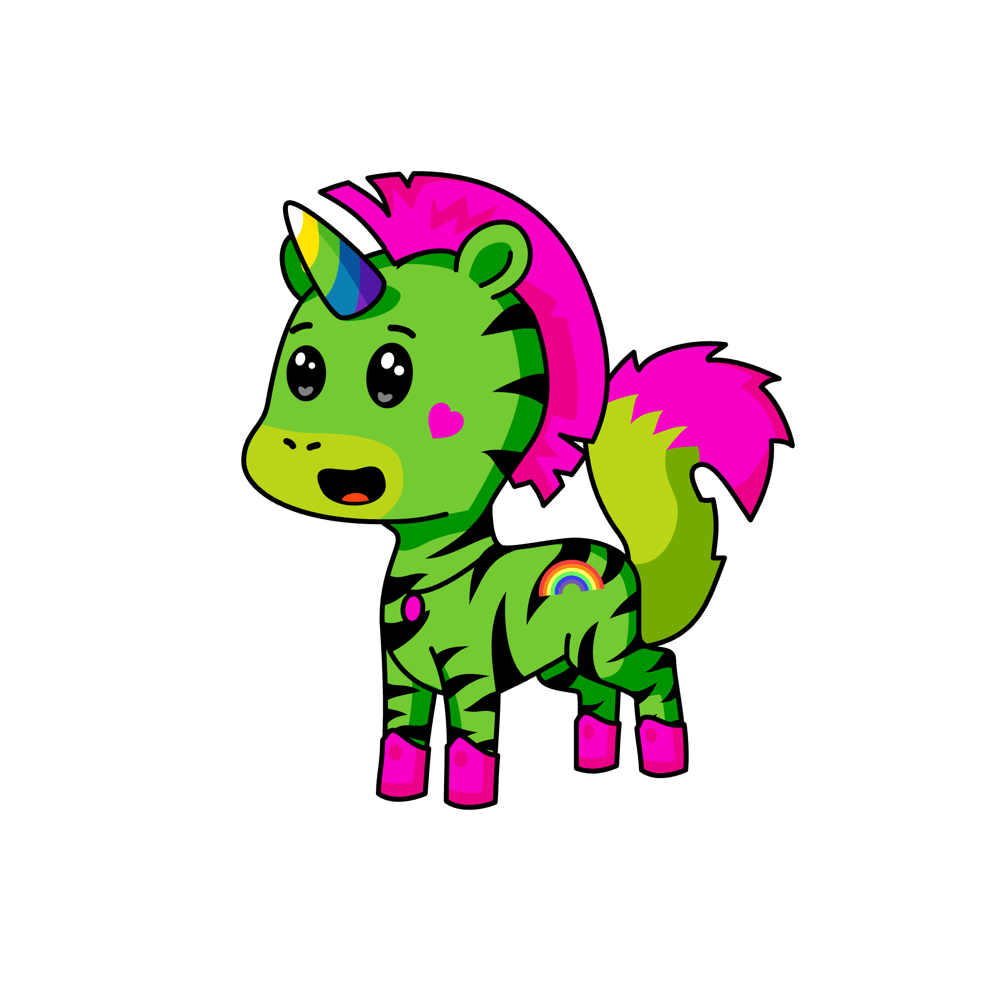 Zexie, the unicorn
