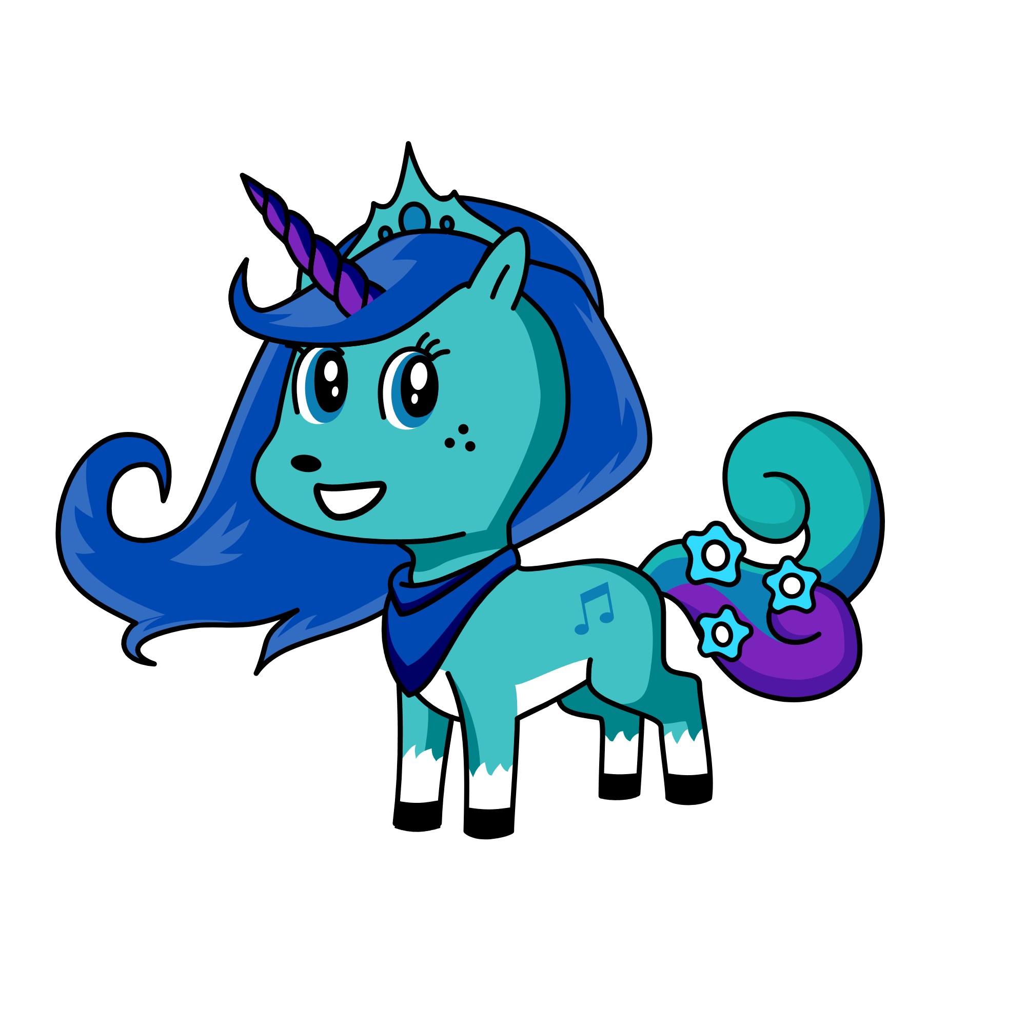 Queen of the sky, the unicorn