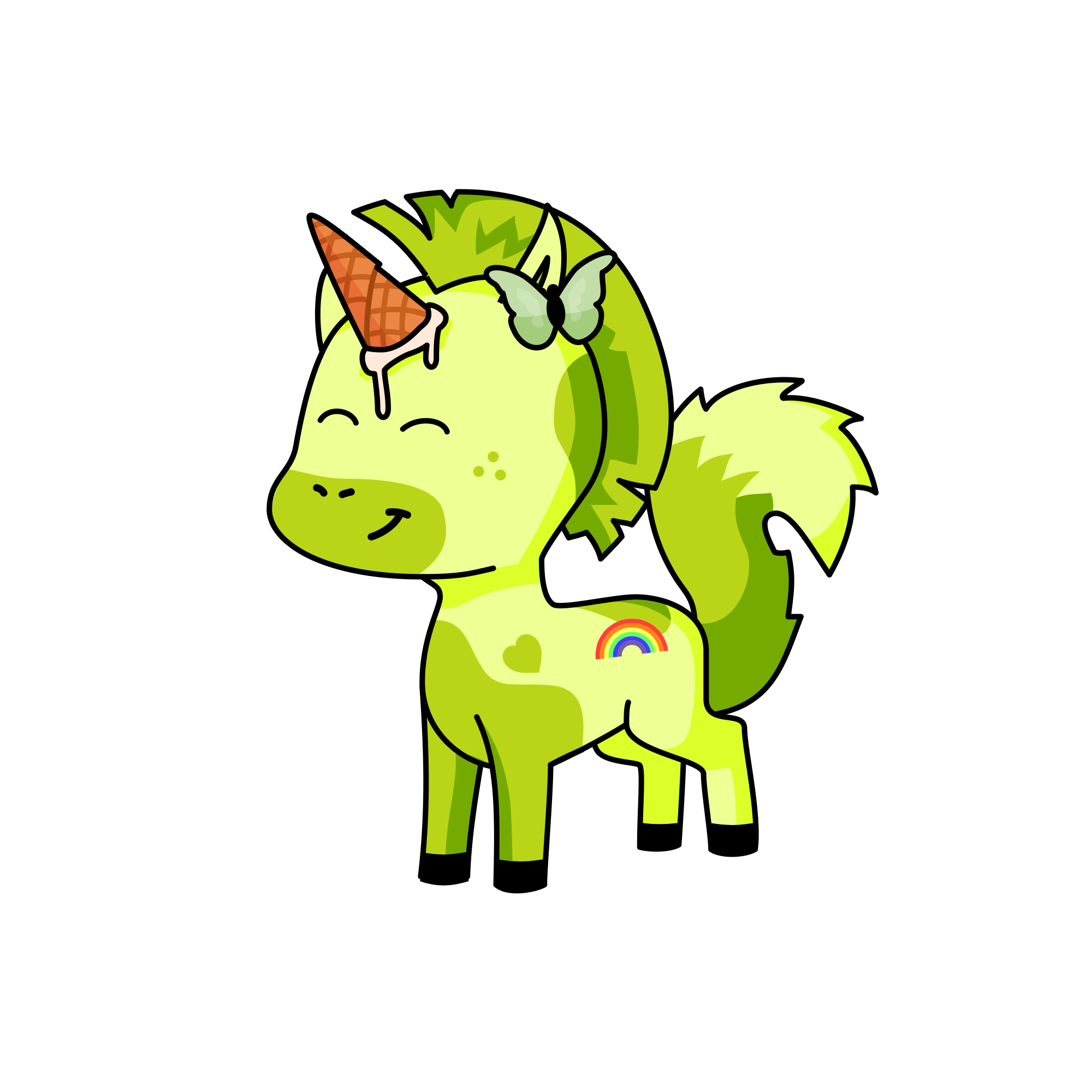 Milly, the unicorn