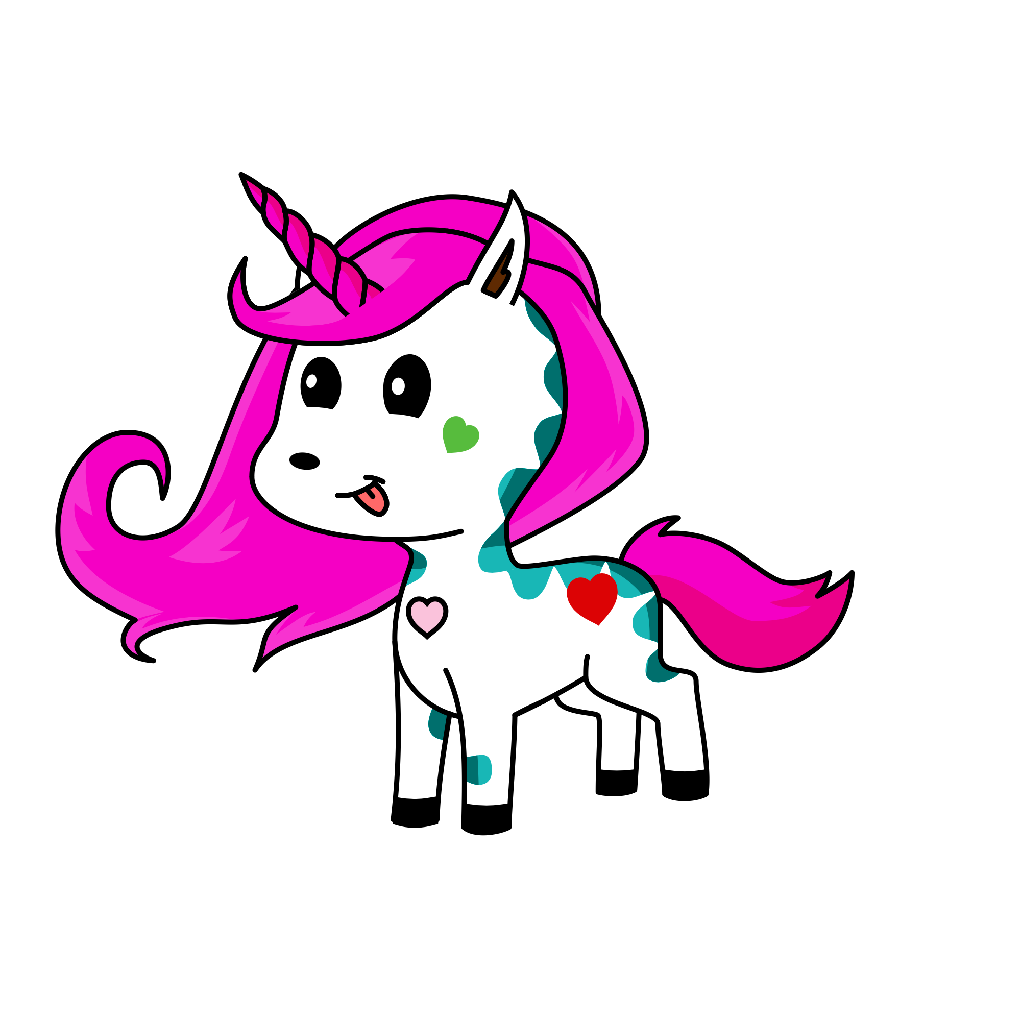 Addison, the unicorn