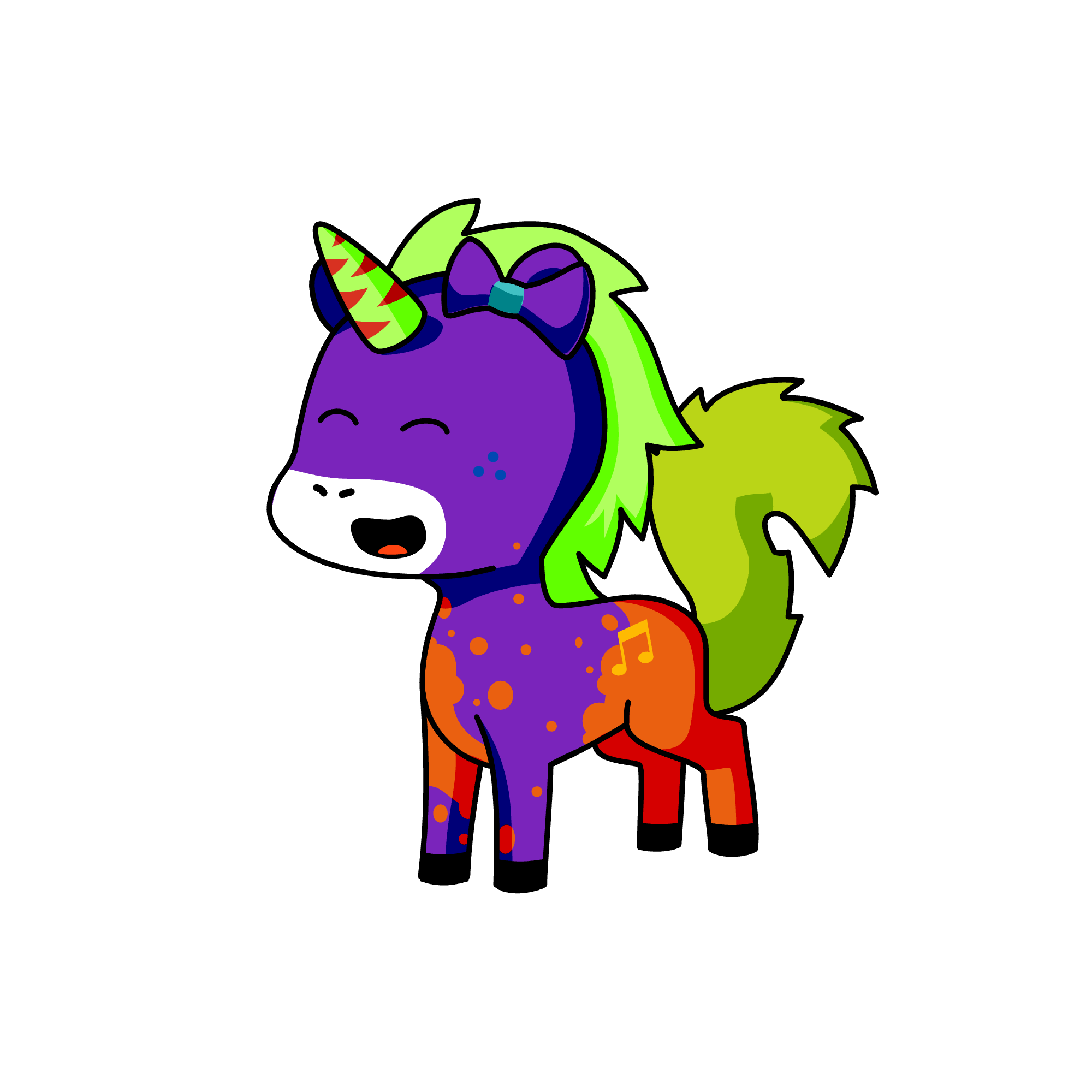 Йцукенгшщзхфывапролджэячсмитьбю, the unicorn