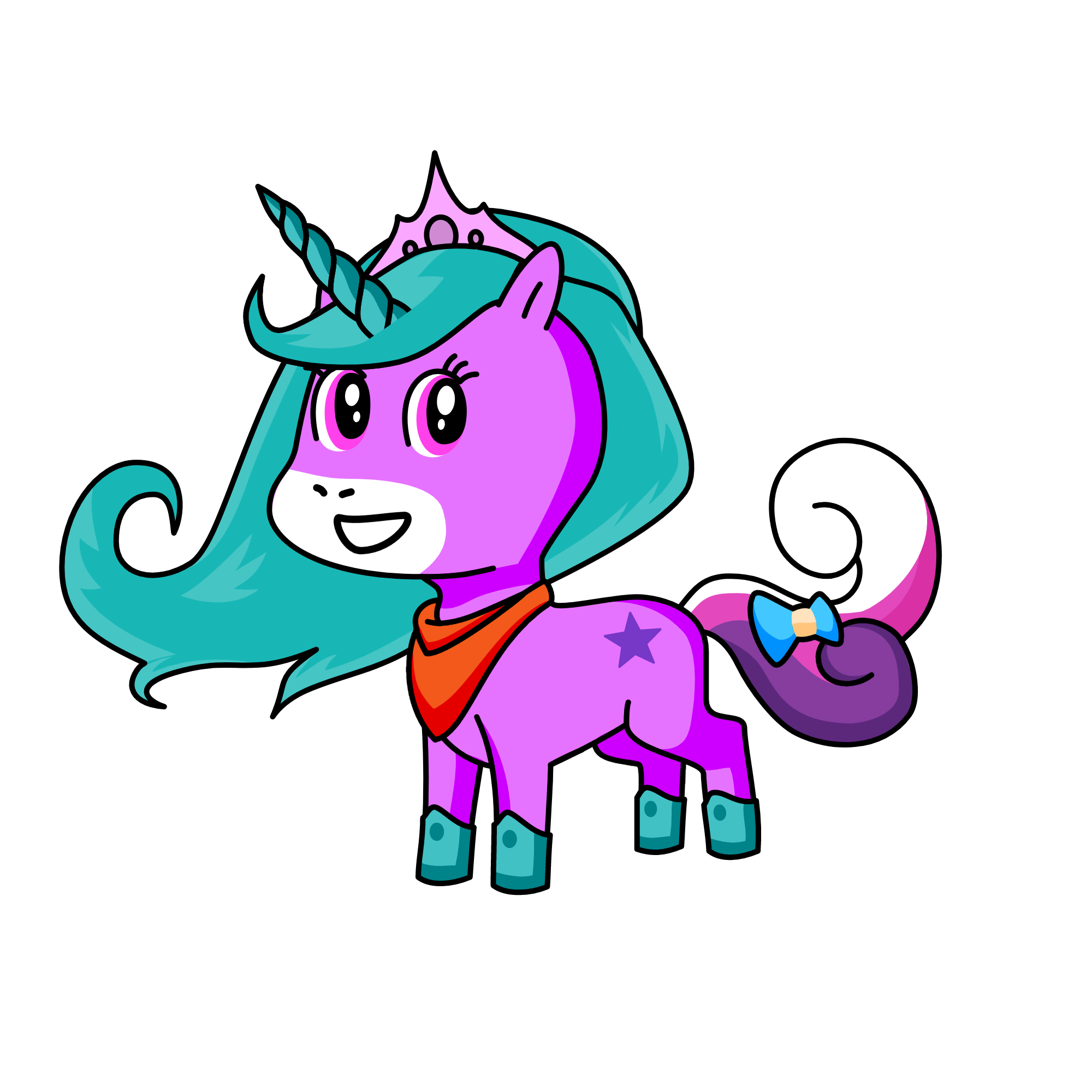 Lilly, the unicorn