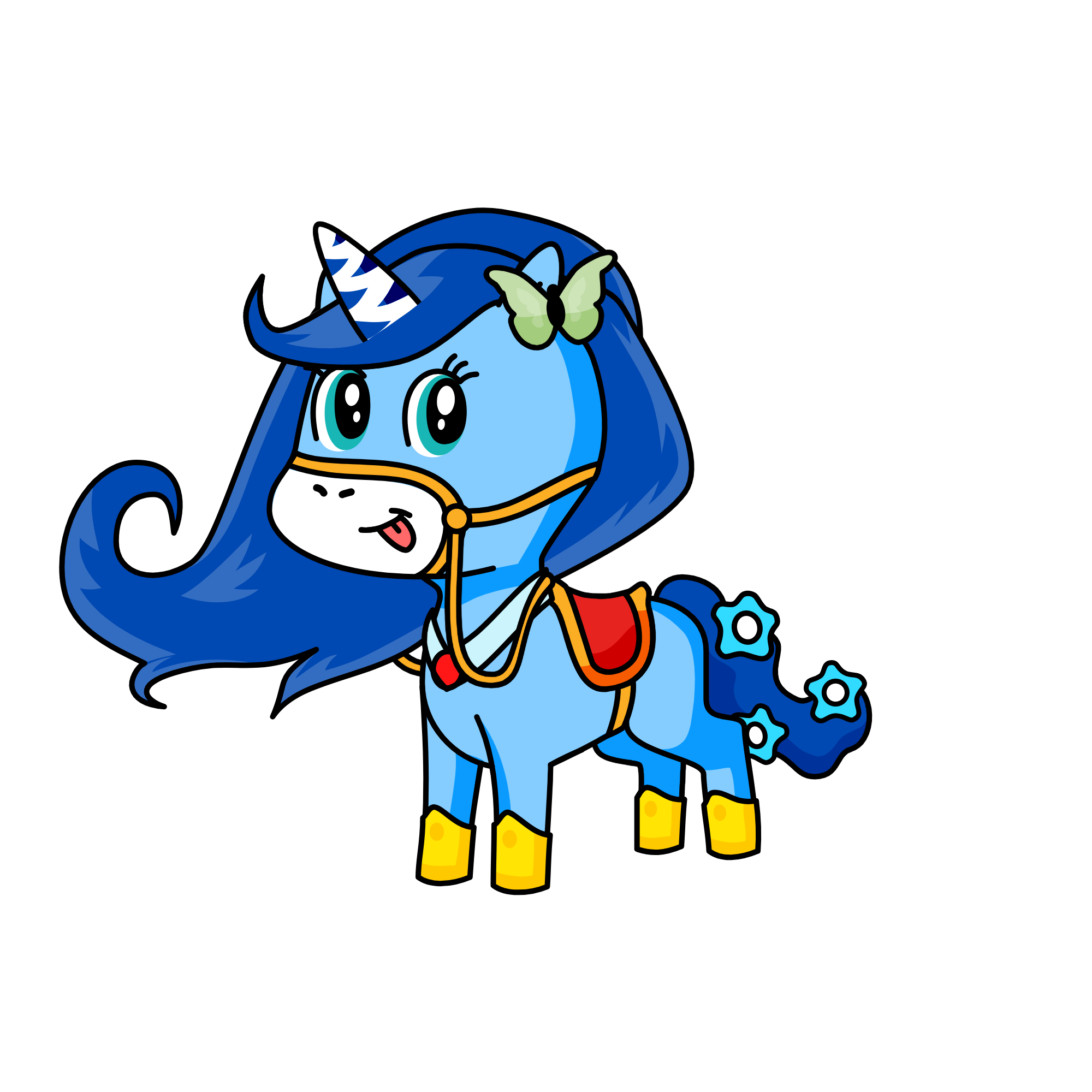 Midnight, the unicorn