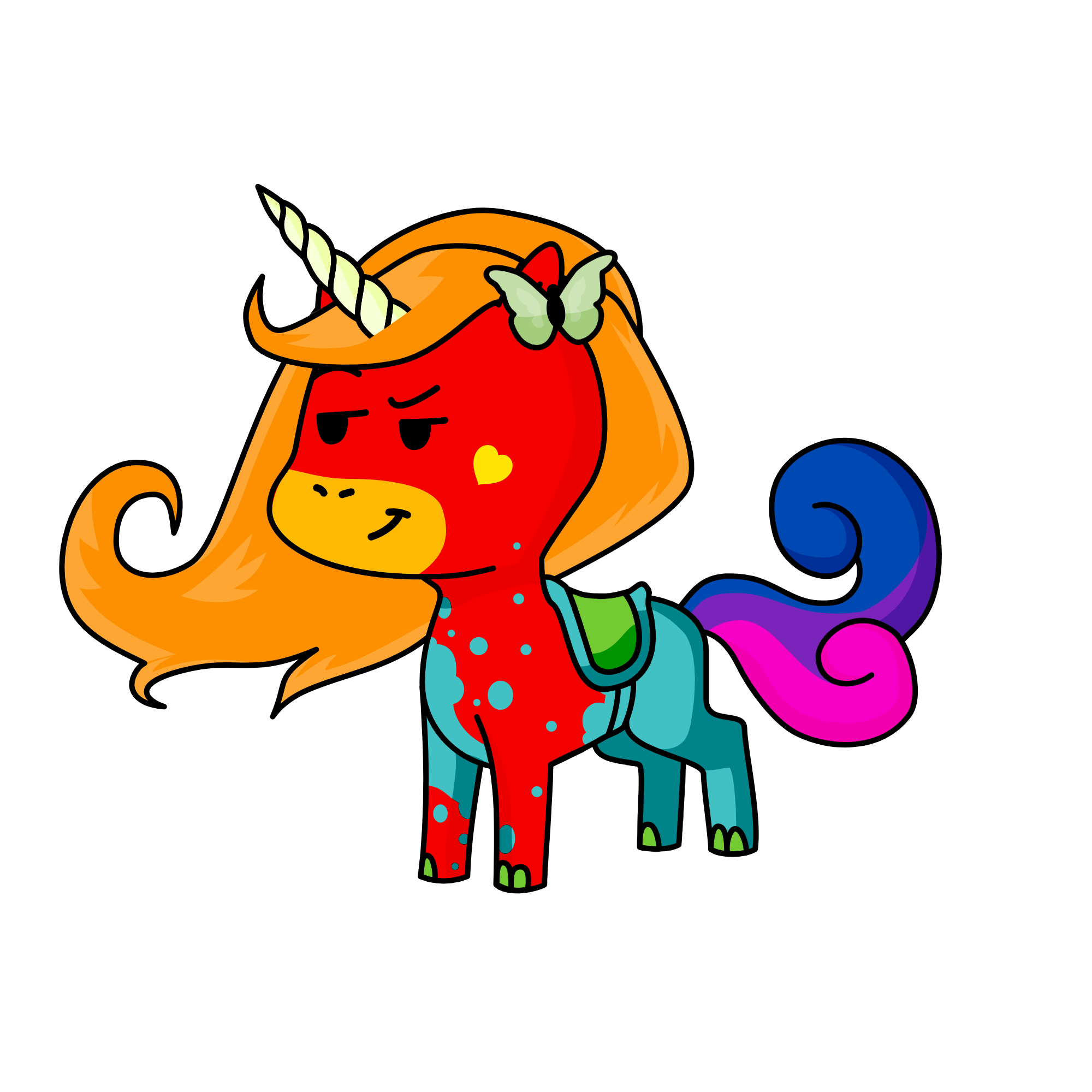 Gayicorn, the unicorn