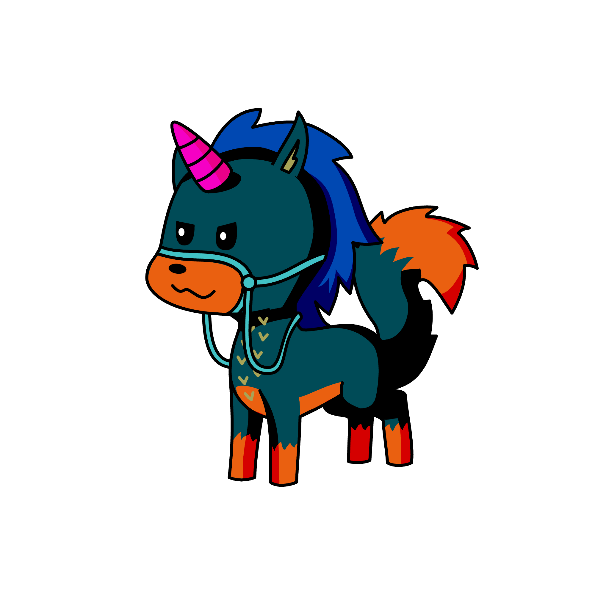 Hongo Aura fox, the unicorn