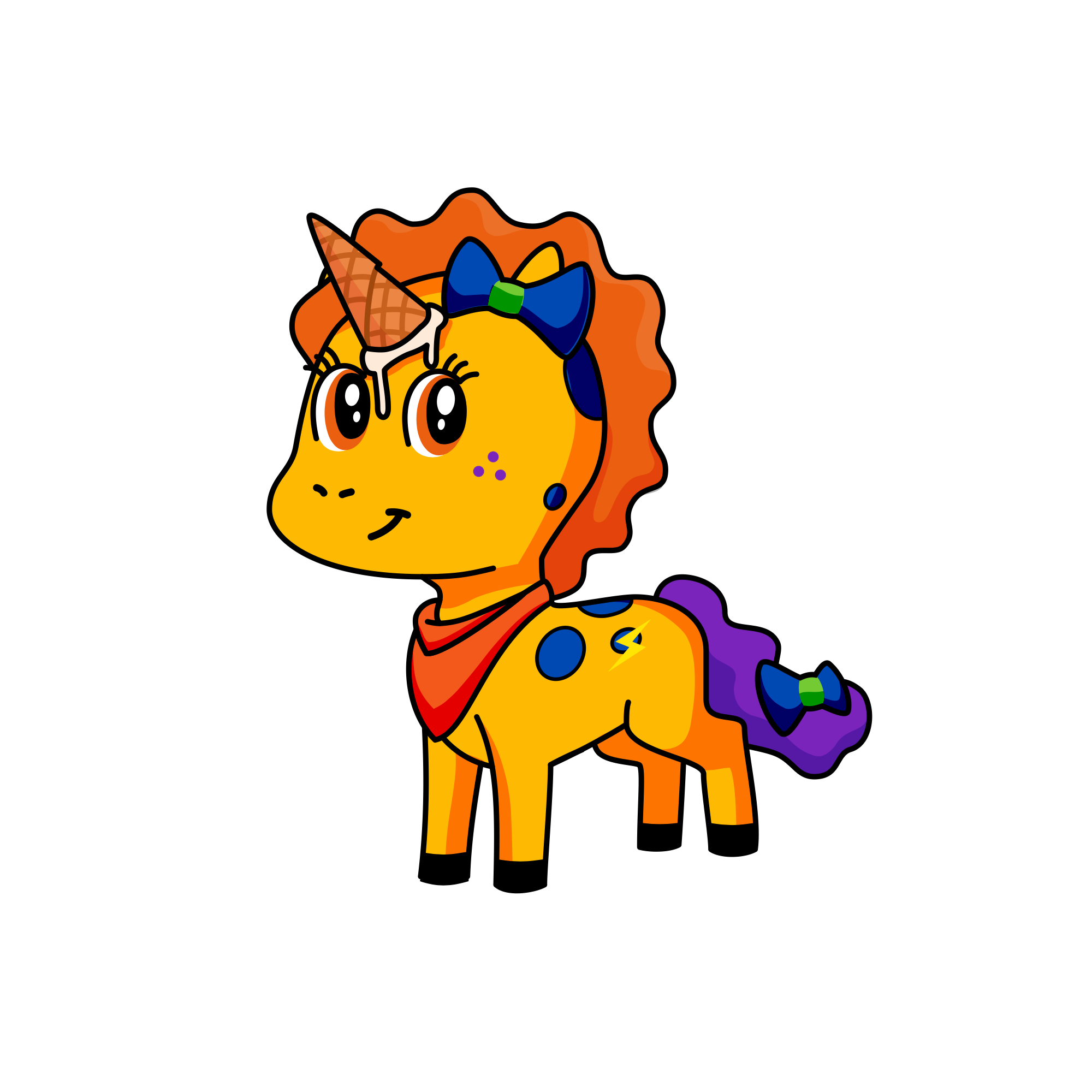 Night star, the unicorn