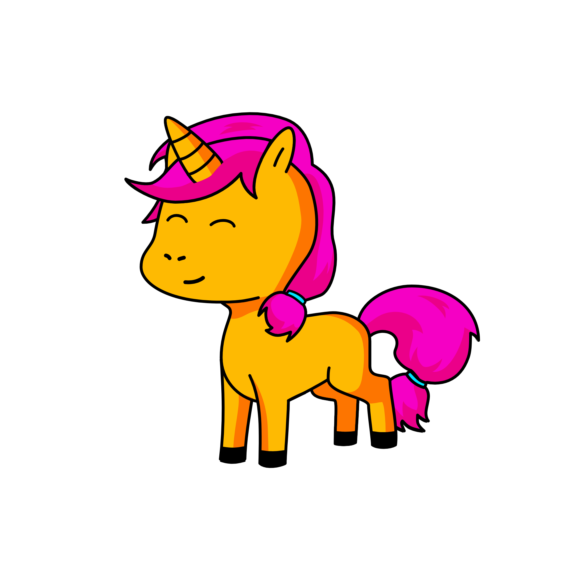 Sunny, the unicorn
