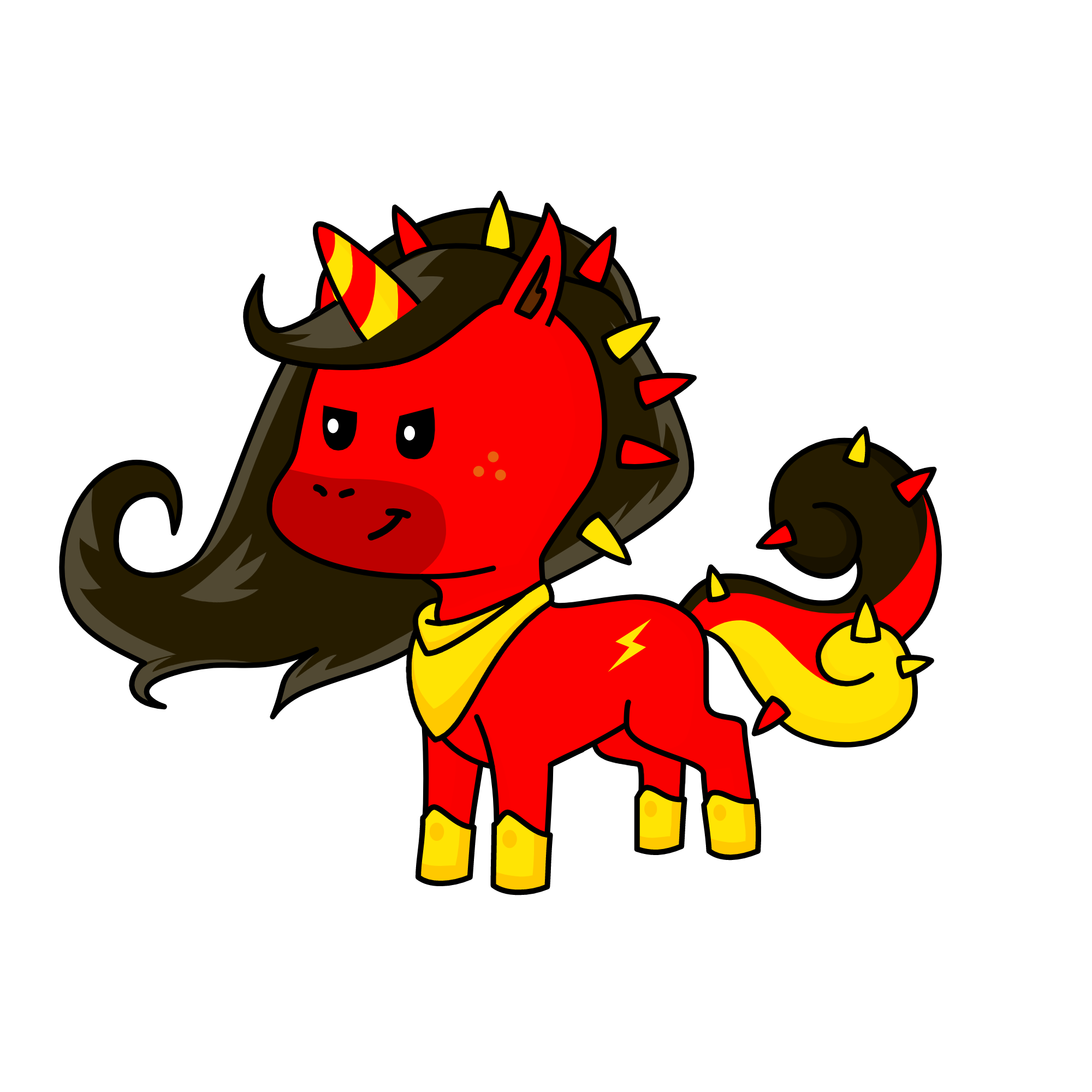 Flash, the unicorn