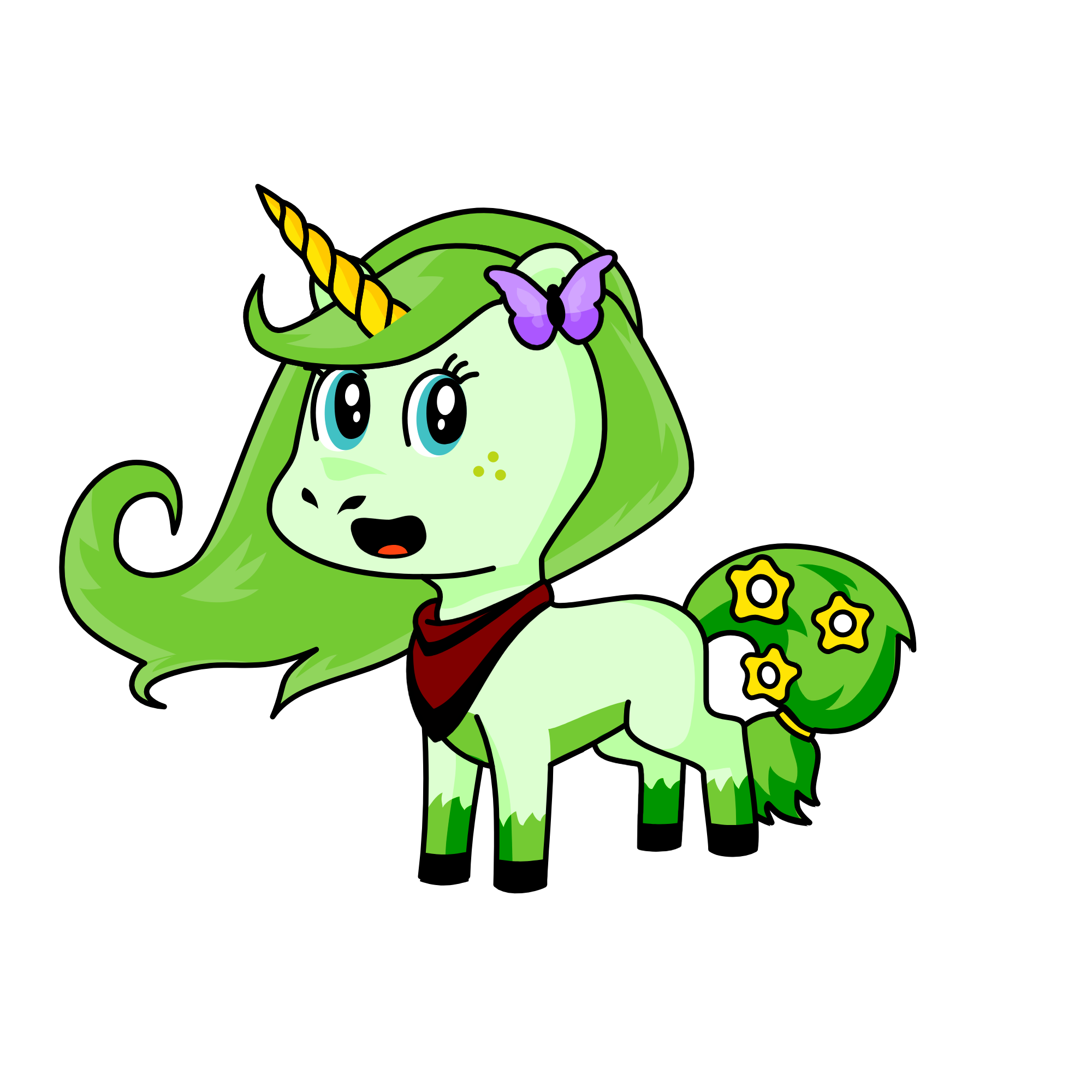 Naturia, the unicorn