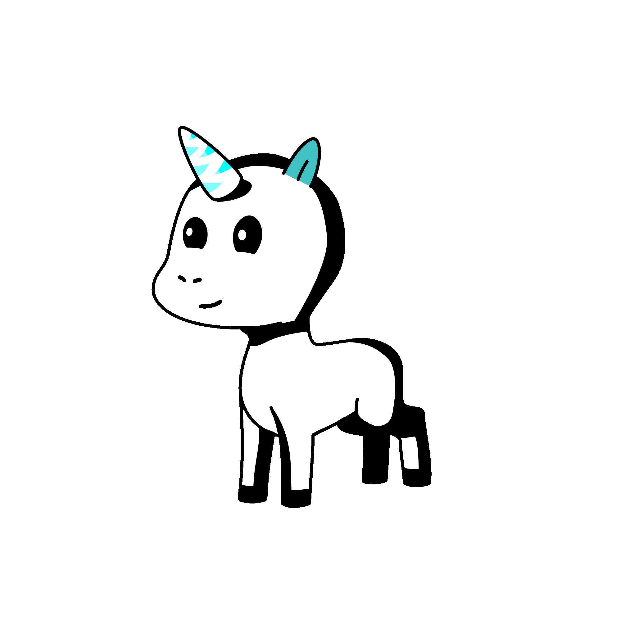 Blitz, the unicorn