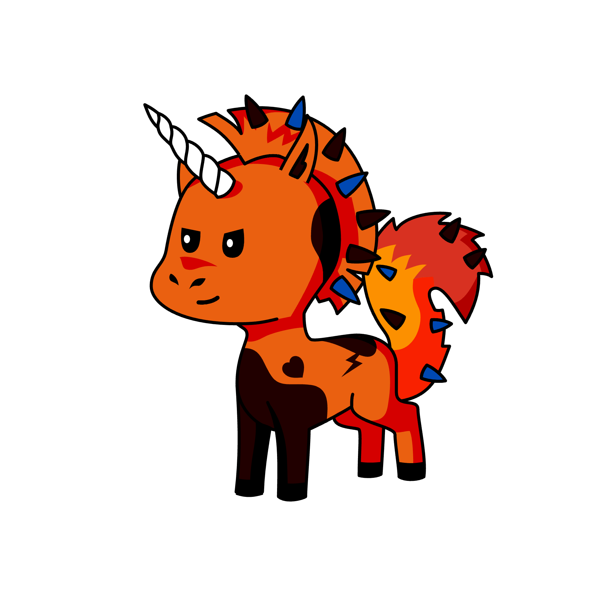 flash, the unicorn