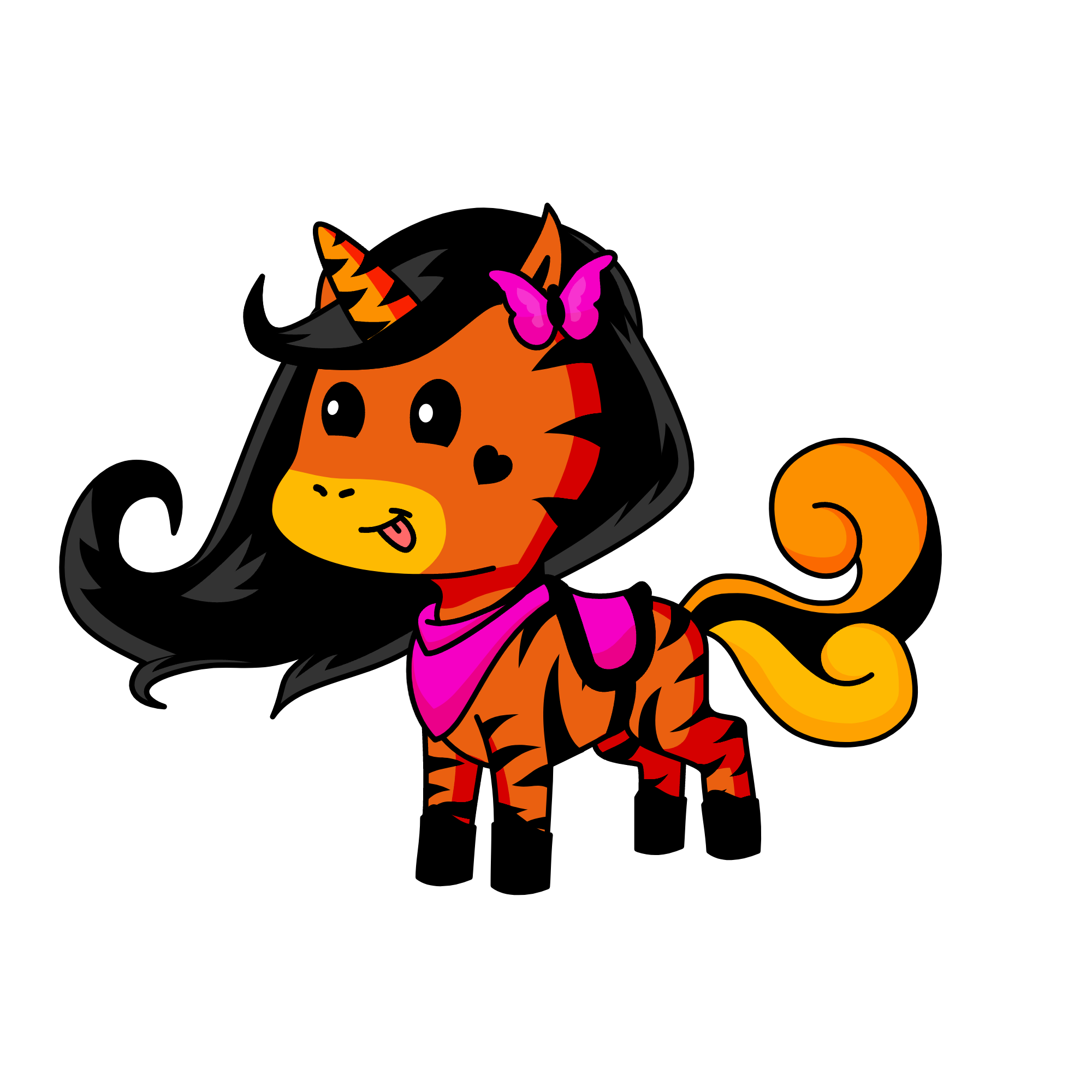 tigercorn, the unicorn