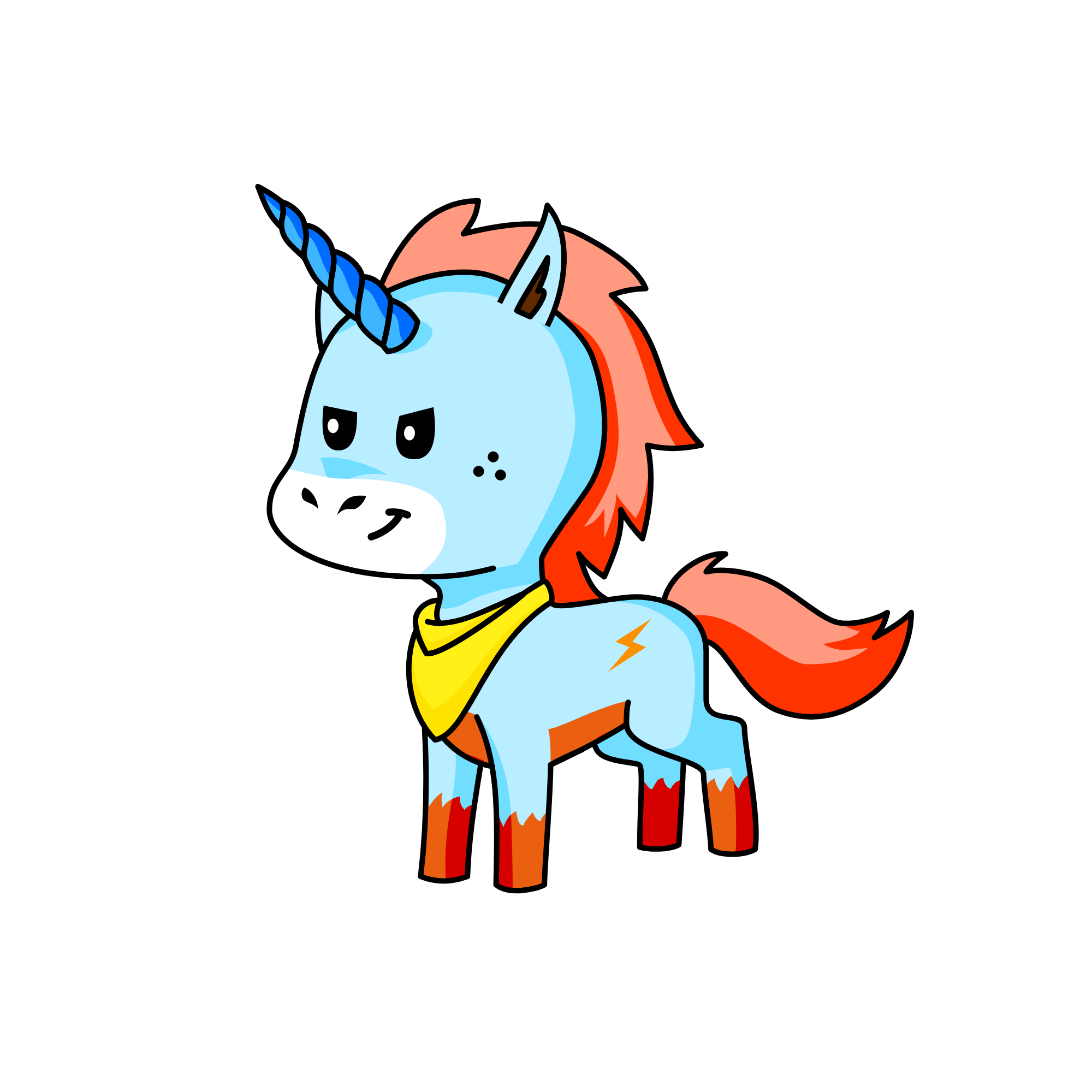 Tyrec the supercorn!, the unicorn