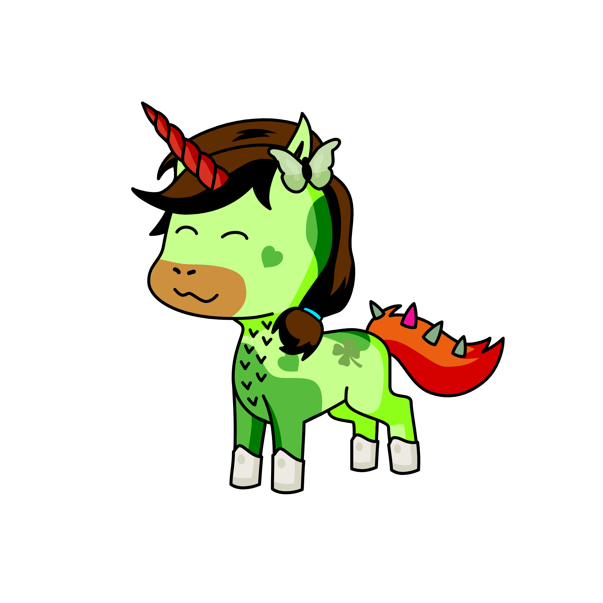 minty, the unicorn