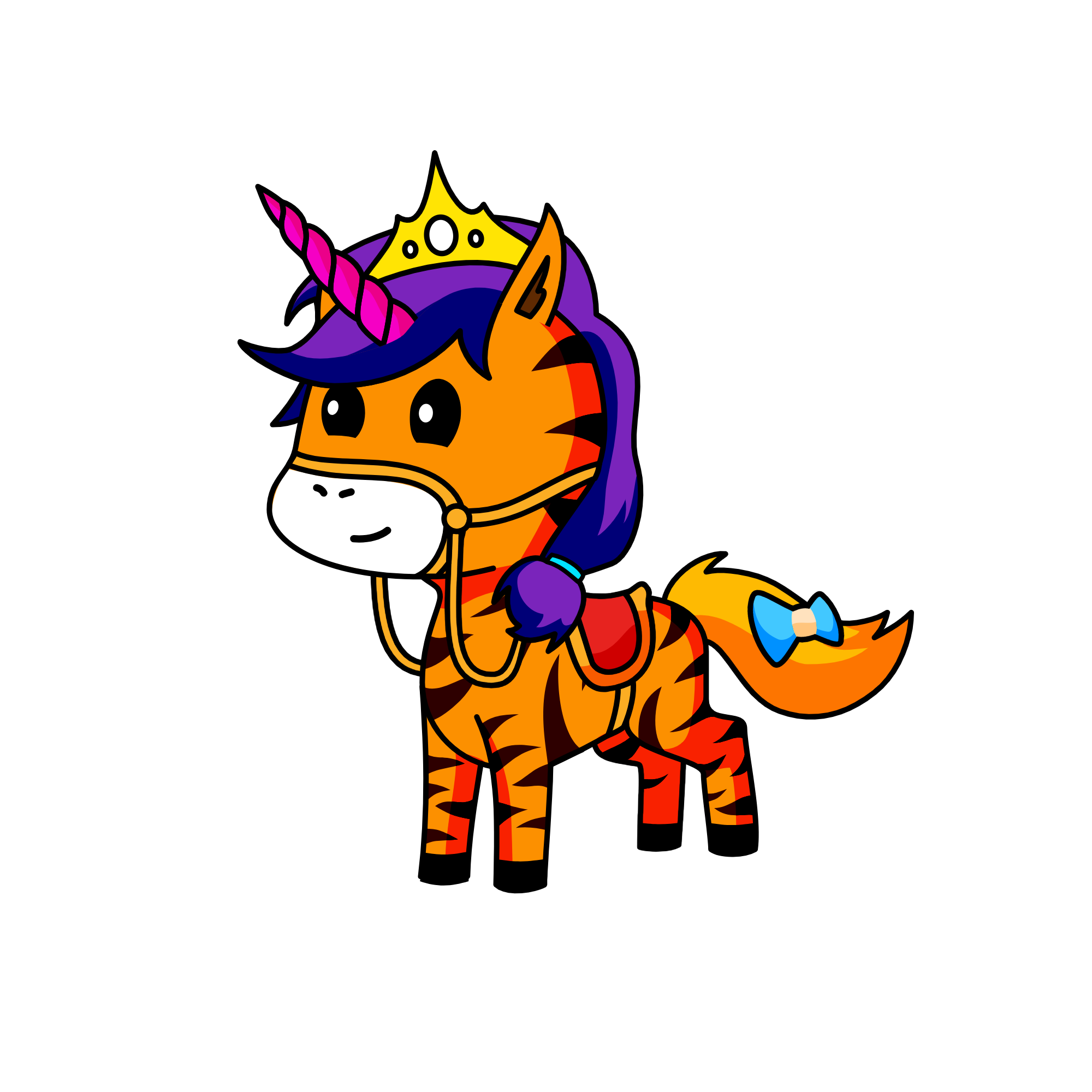 Queen Tiger Unicorny, the unicorn
