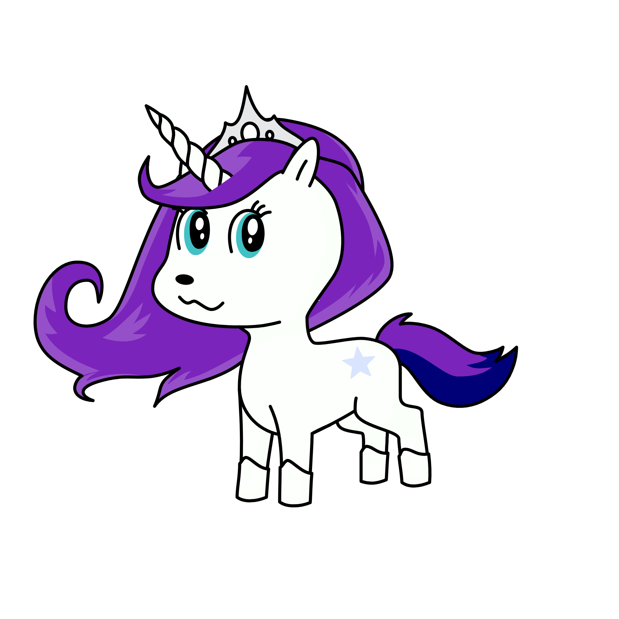 Rarity, the unicorn