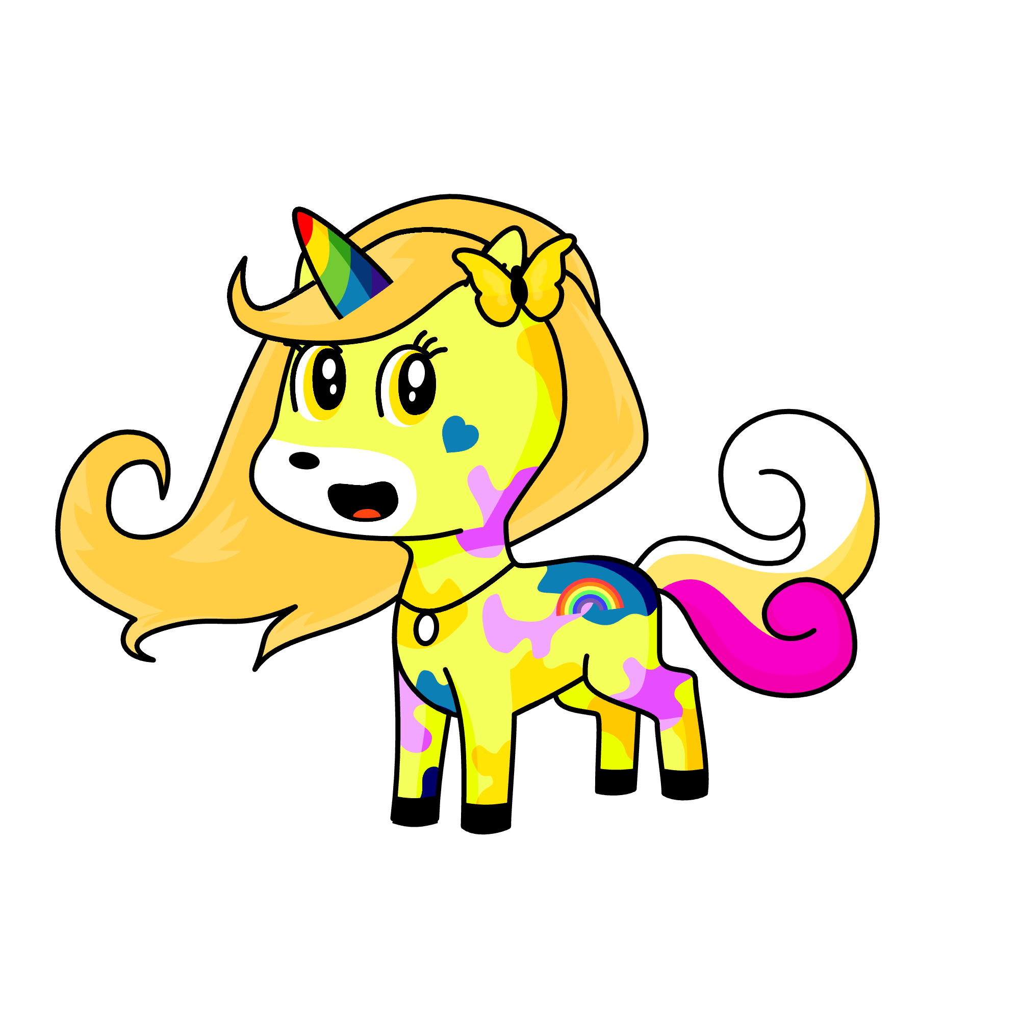 princess moon, the unicorn