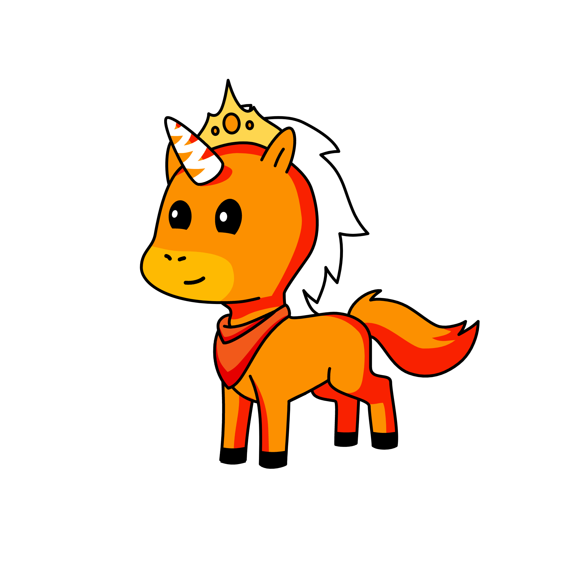 GEORGE, the unicorn