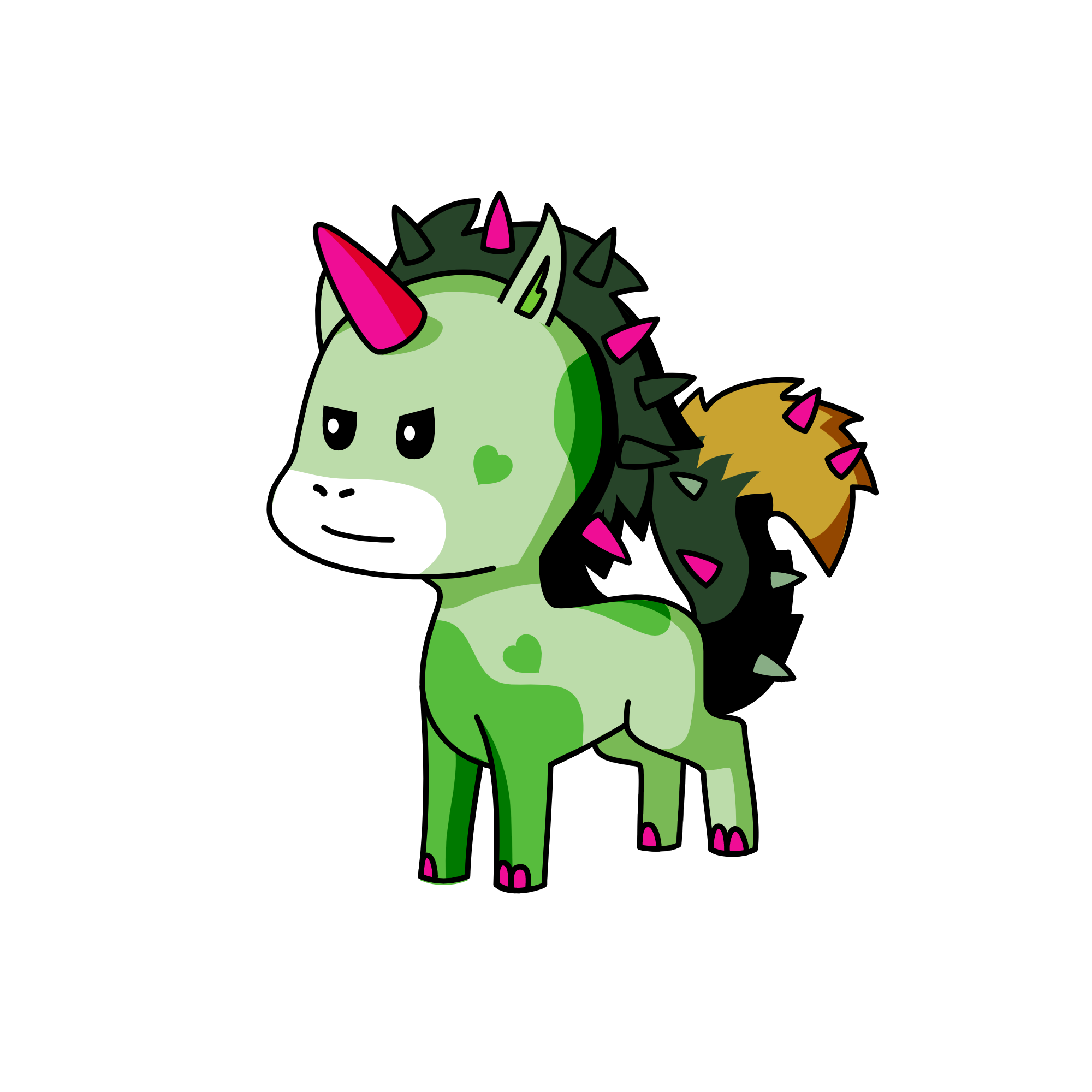 spike, the unicorn