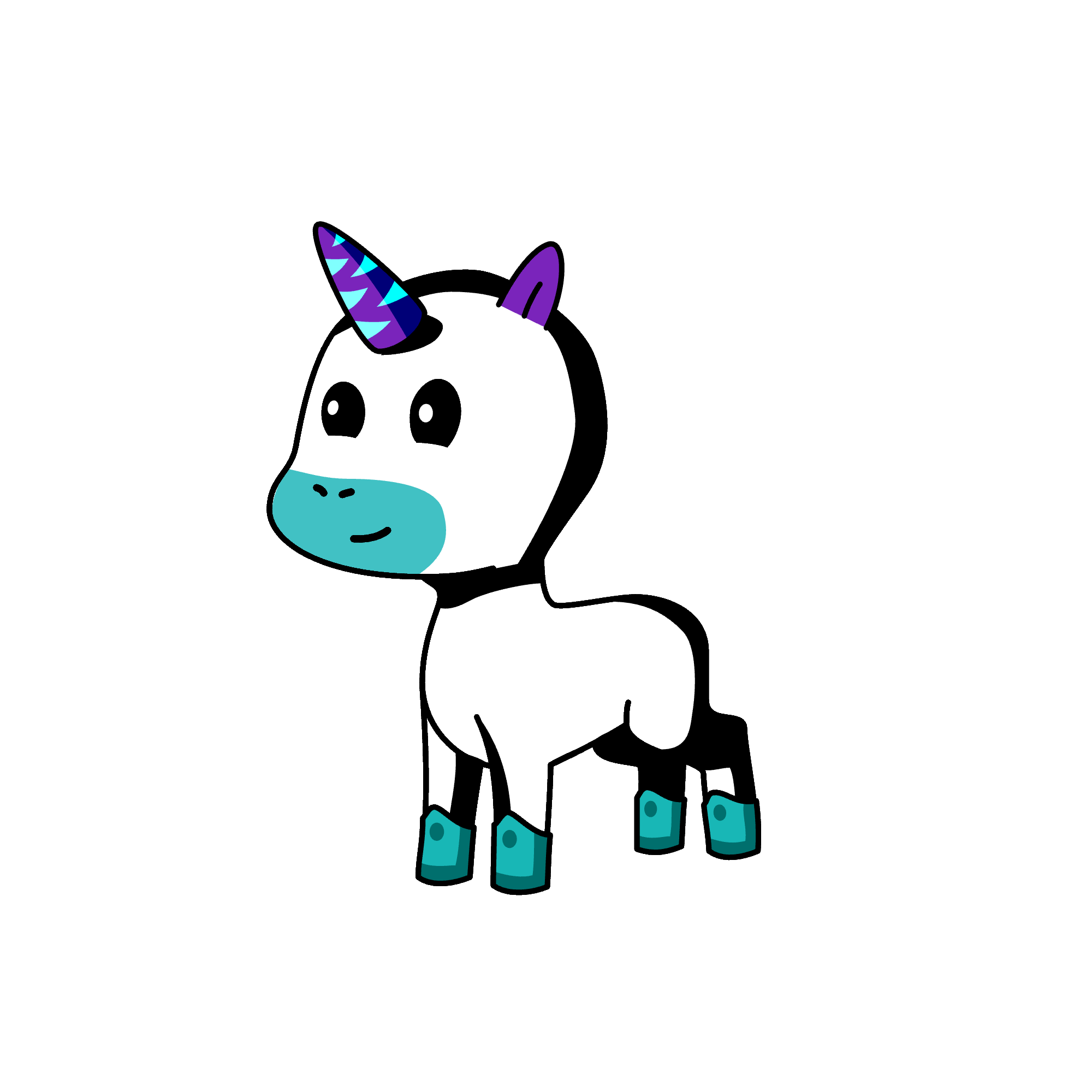 moon, the unicorn