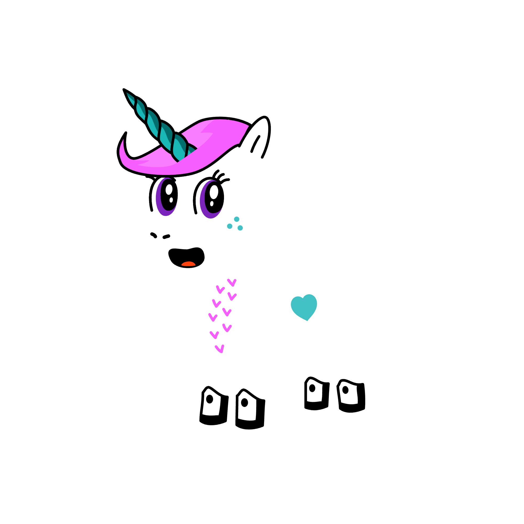 Hadley, the unicorn