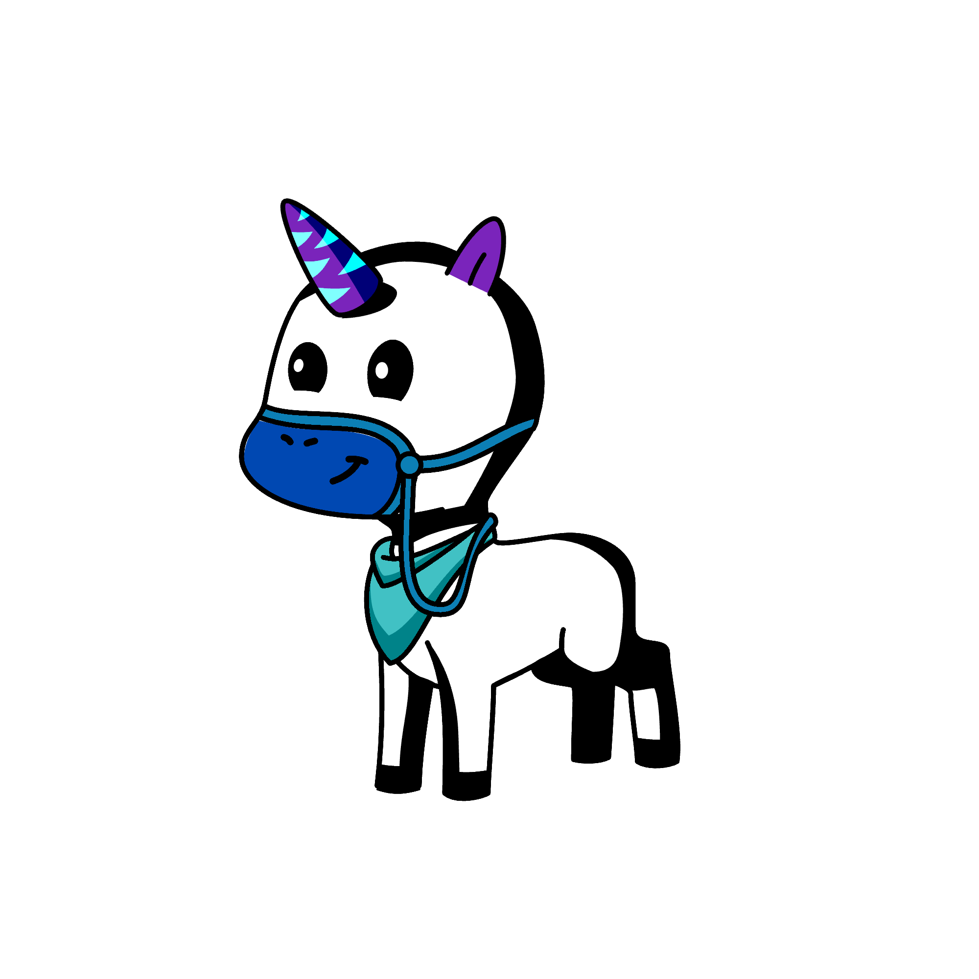 moon, the unicorn