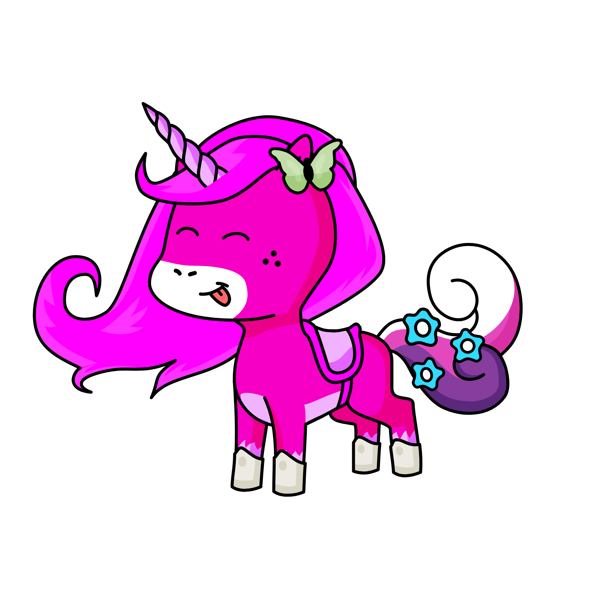 Skye, the unicorn