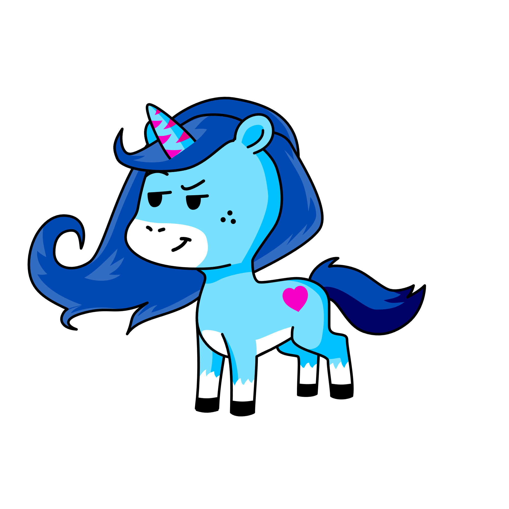 Skye, the unicorn