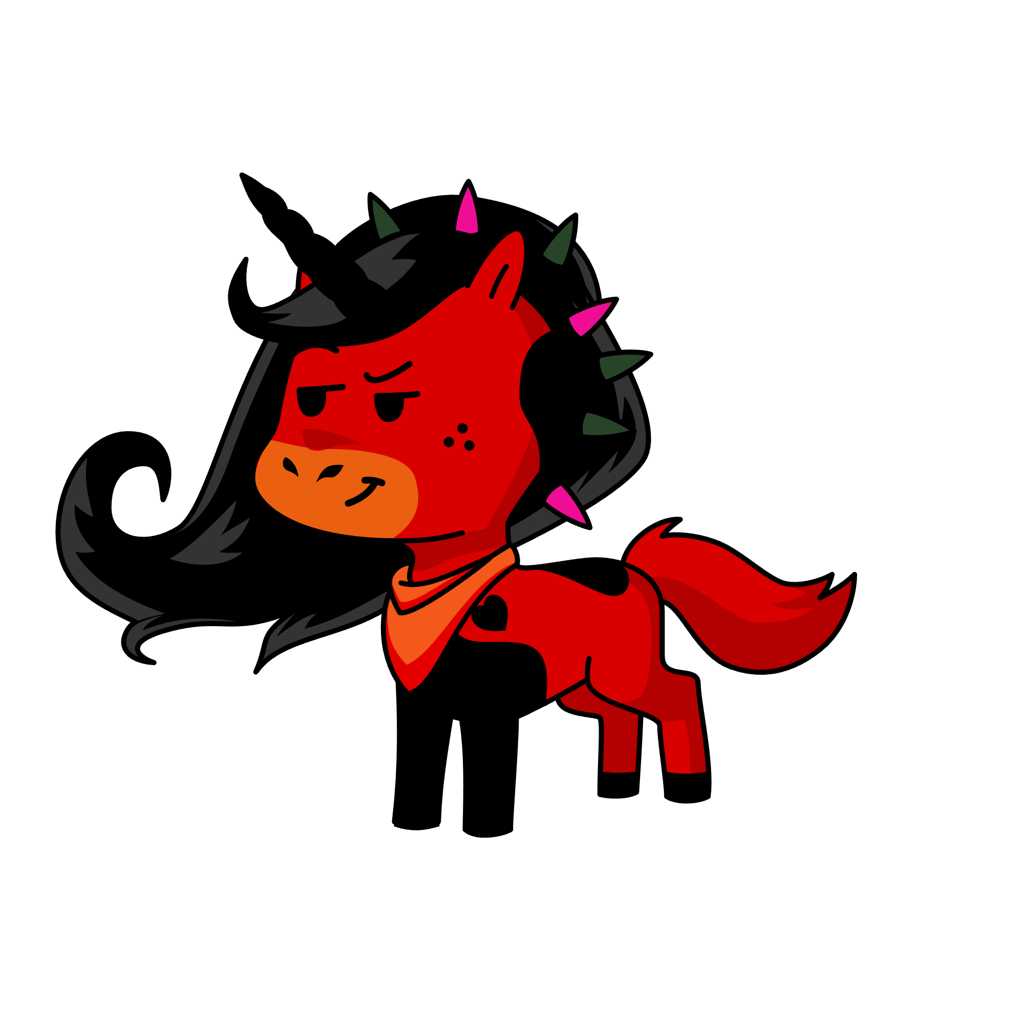 Dad, the unicorn