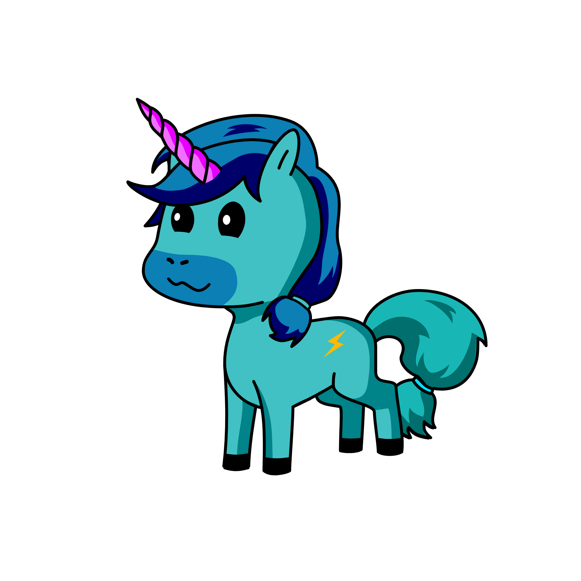 Saturn, the unicorn