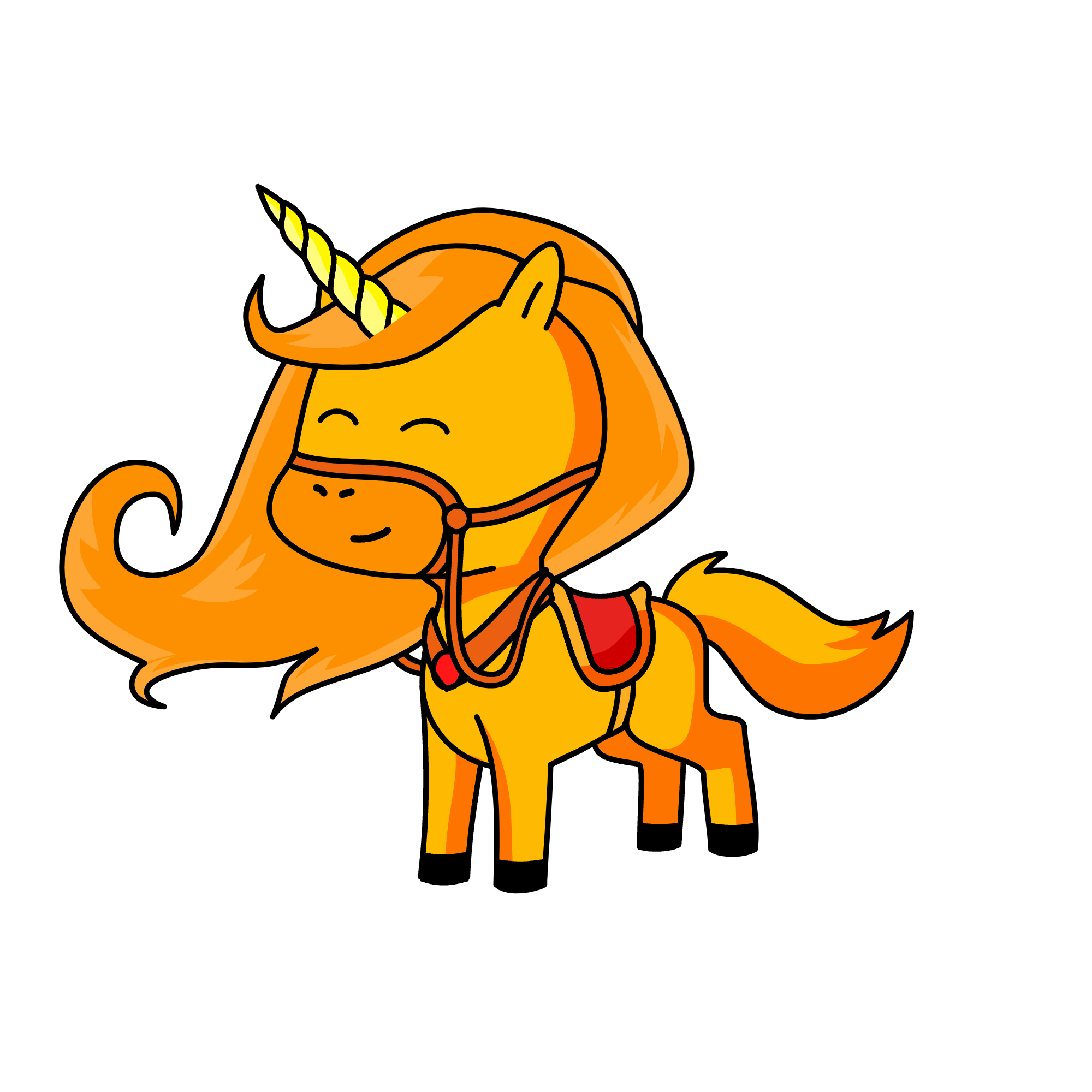 Cinder, the unicorn