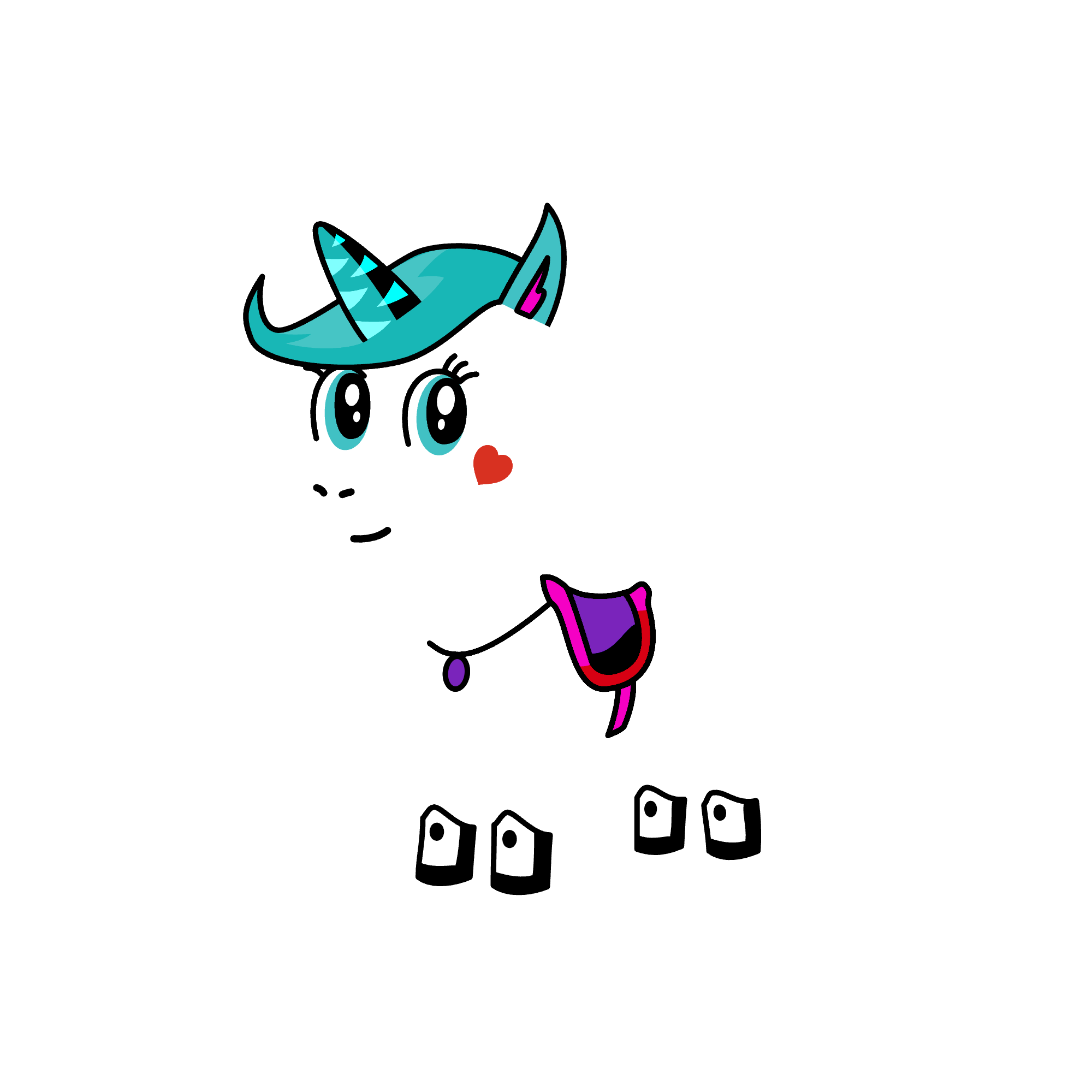hot stuff, the unicorn