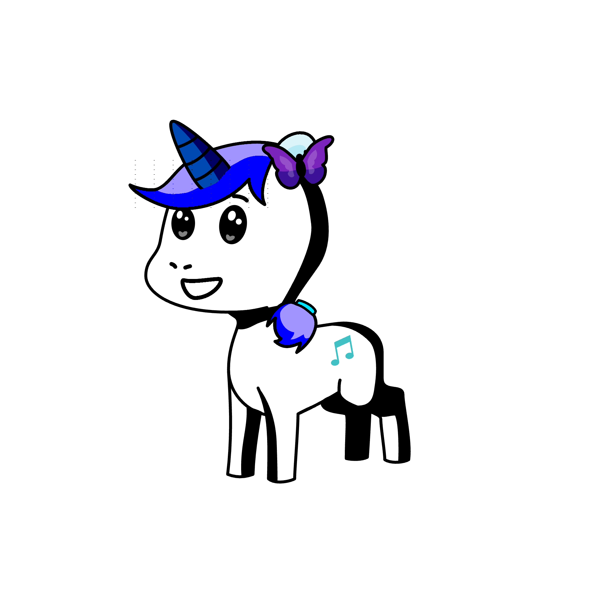 ponelepie, the unicorn