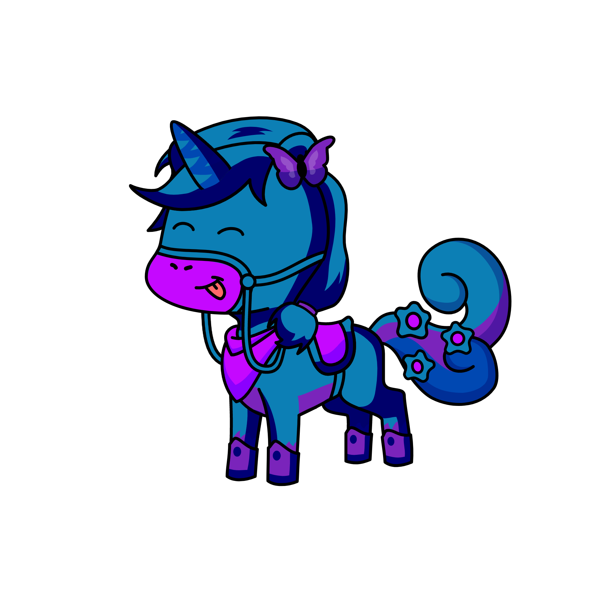 Midnight the unicorn!, the unicorn