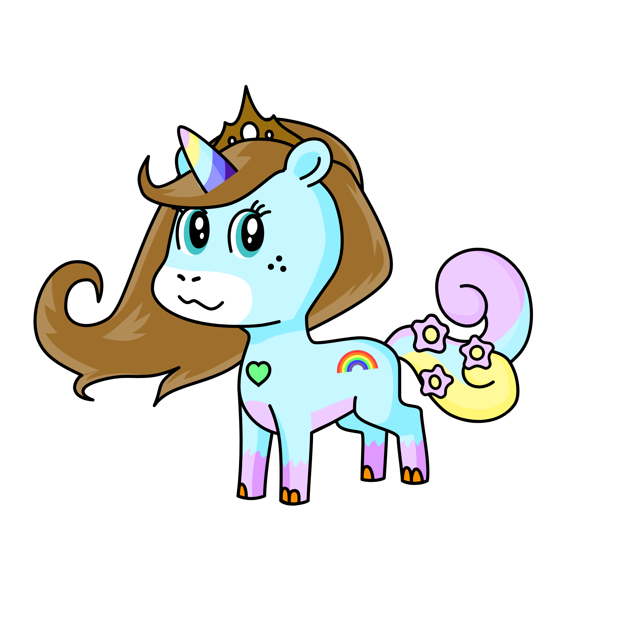 emily , the unicorn