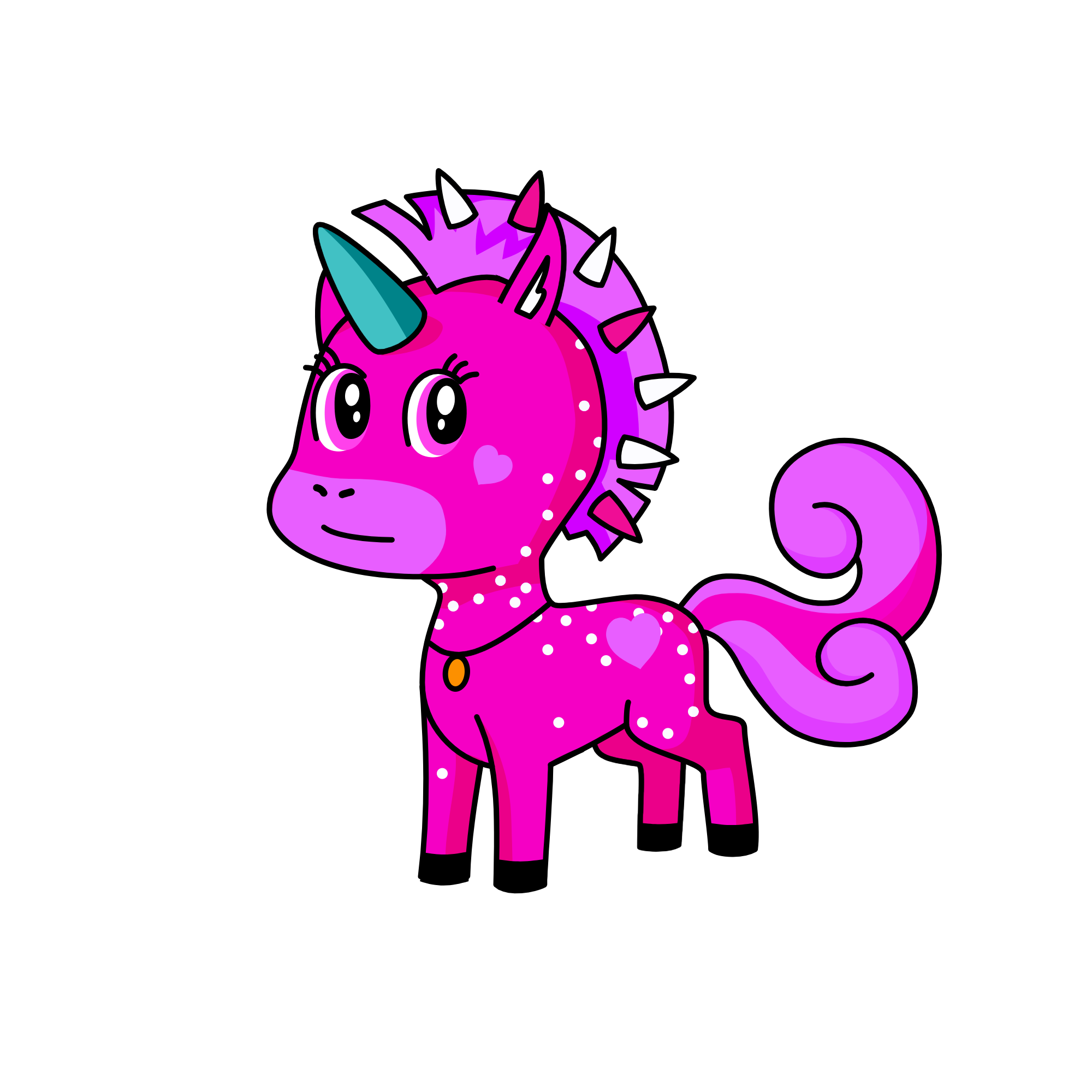smelly, the unicorn