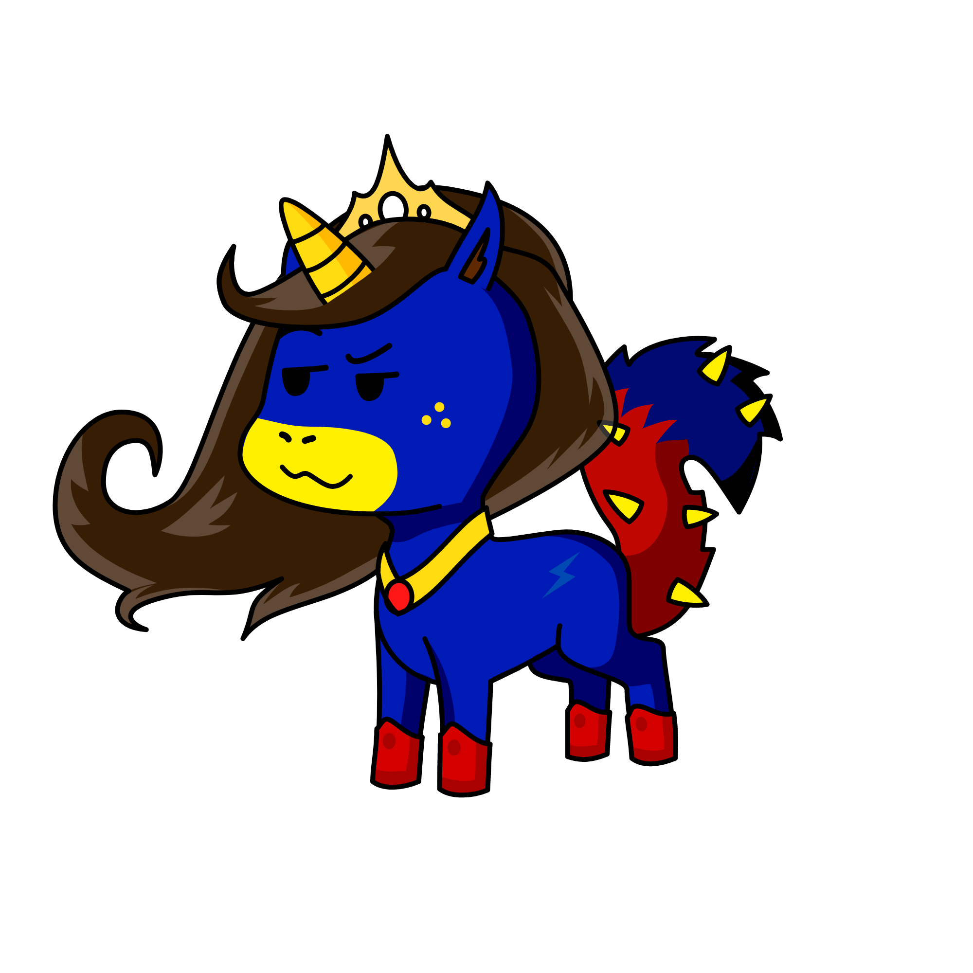 Wonder Pony, the unicorn