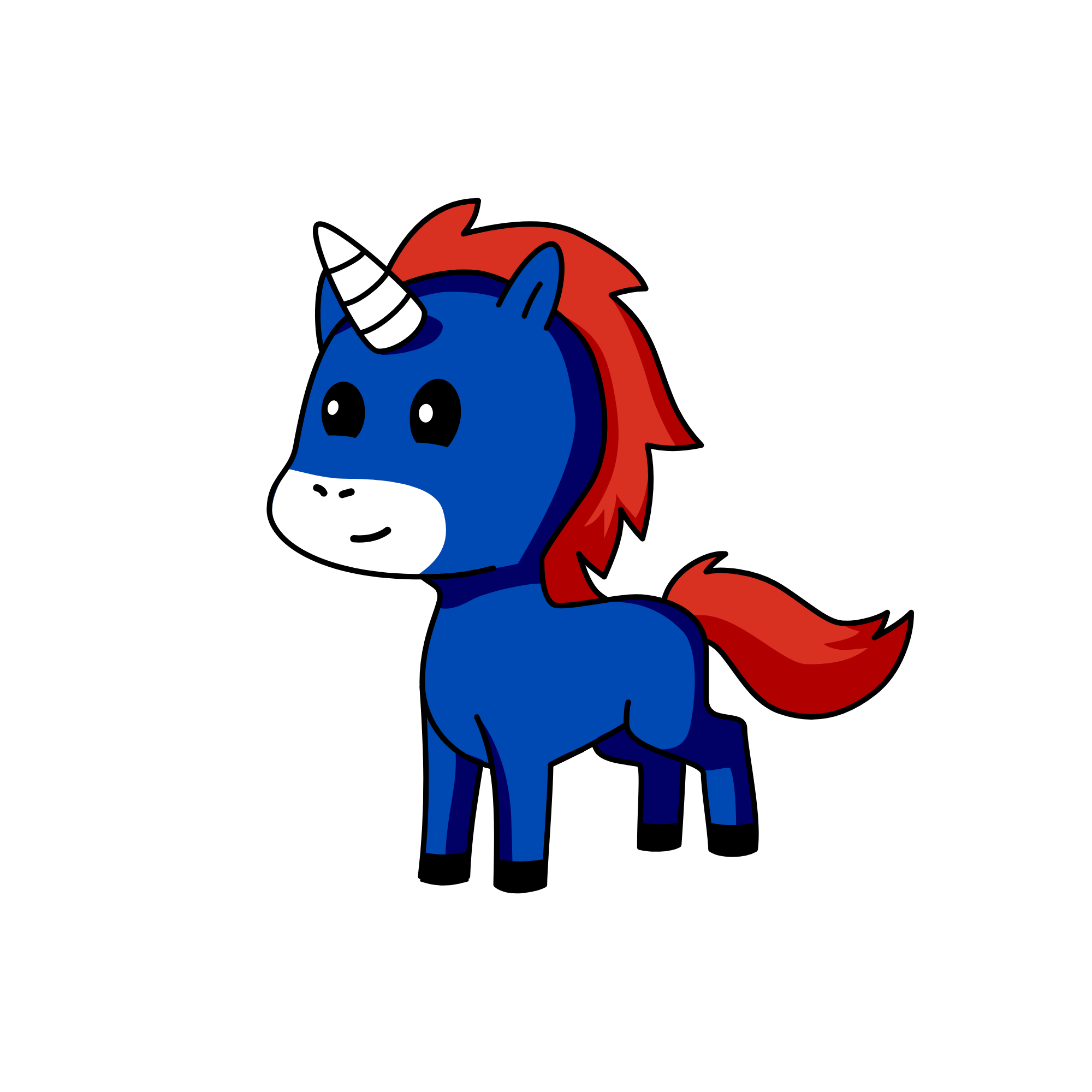 Billy (mascot butt a Buffalo), the unicorn