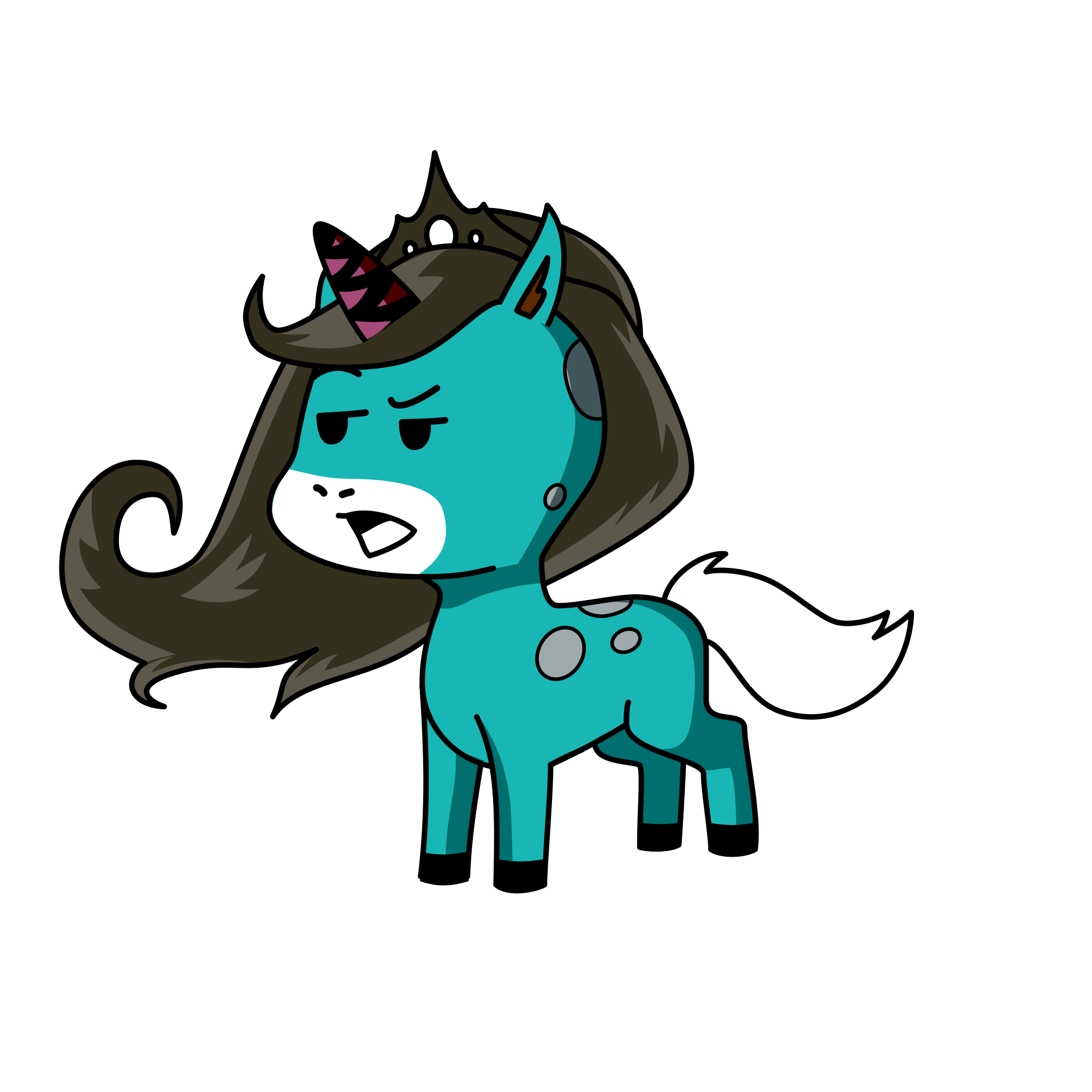 Hhhgreeeeyyyyy losers my name is princess black hhhhhhaaaaaahhhhhaaaaa, the unicorn