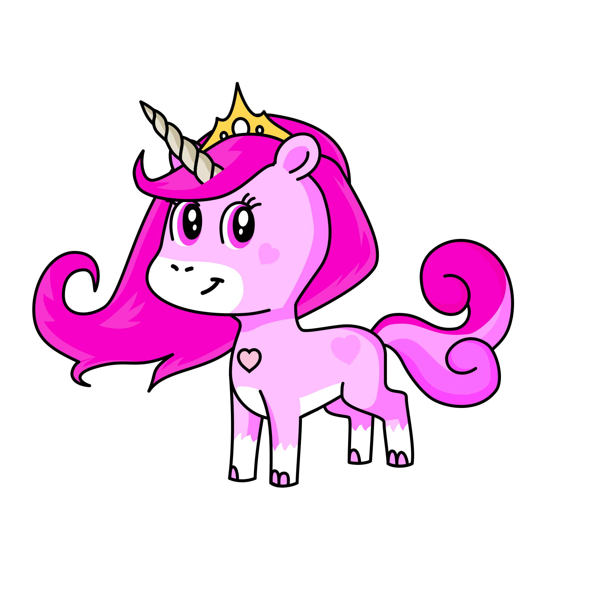 Ariel, the unicorn