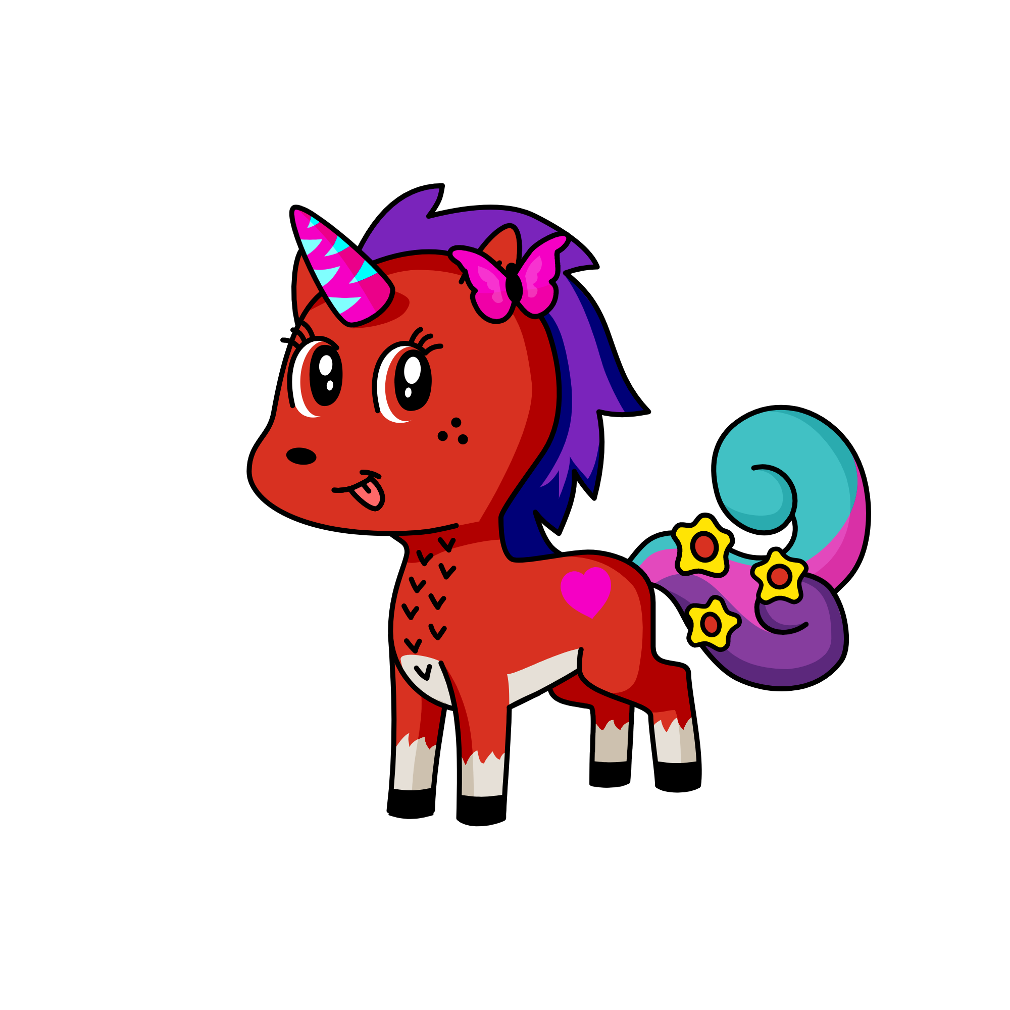 redocorn, the unicorn