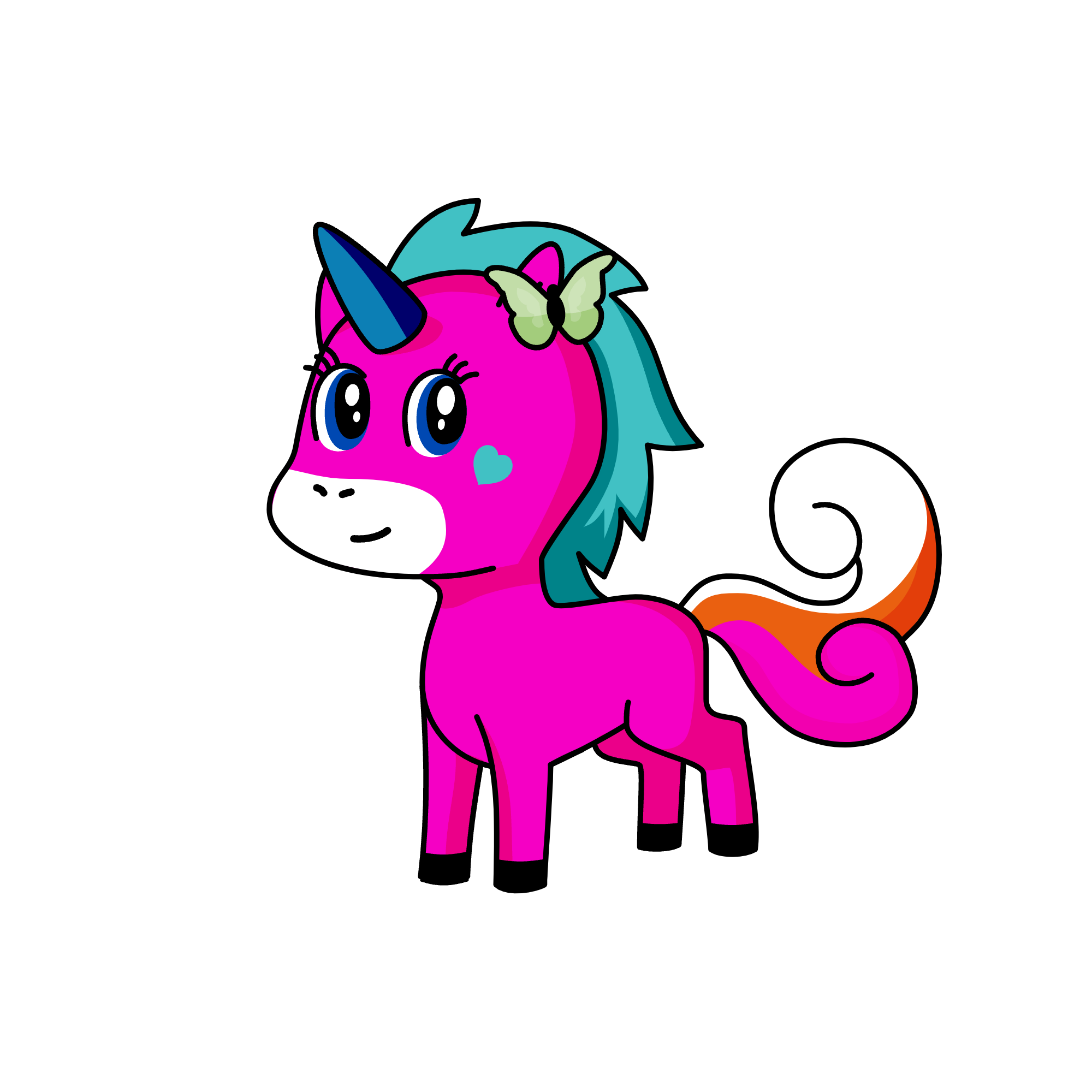Lilly, the unicorn