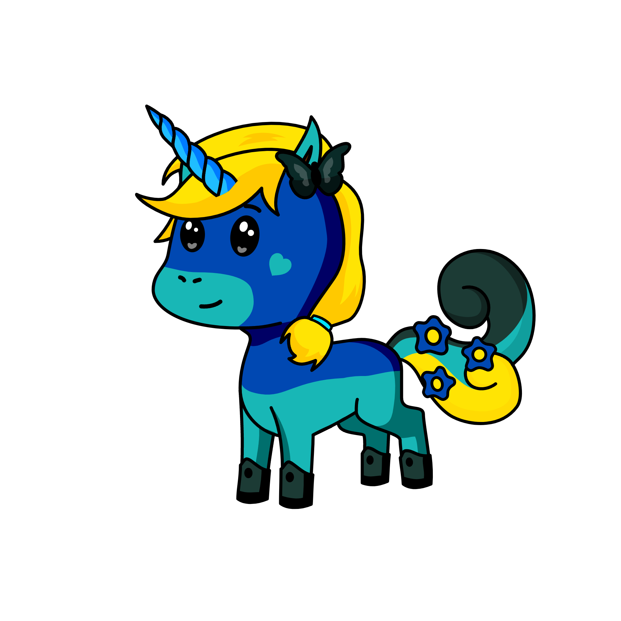 Elliot Jr., the unicorn
