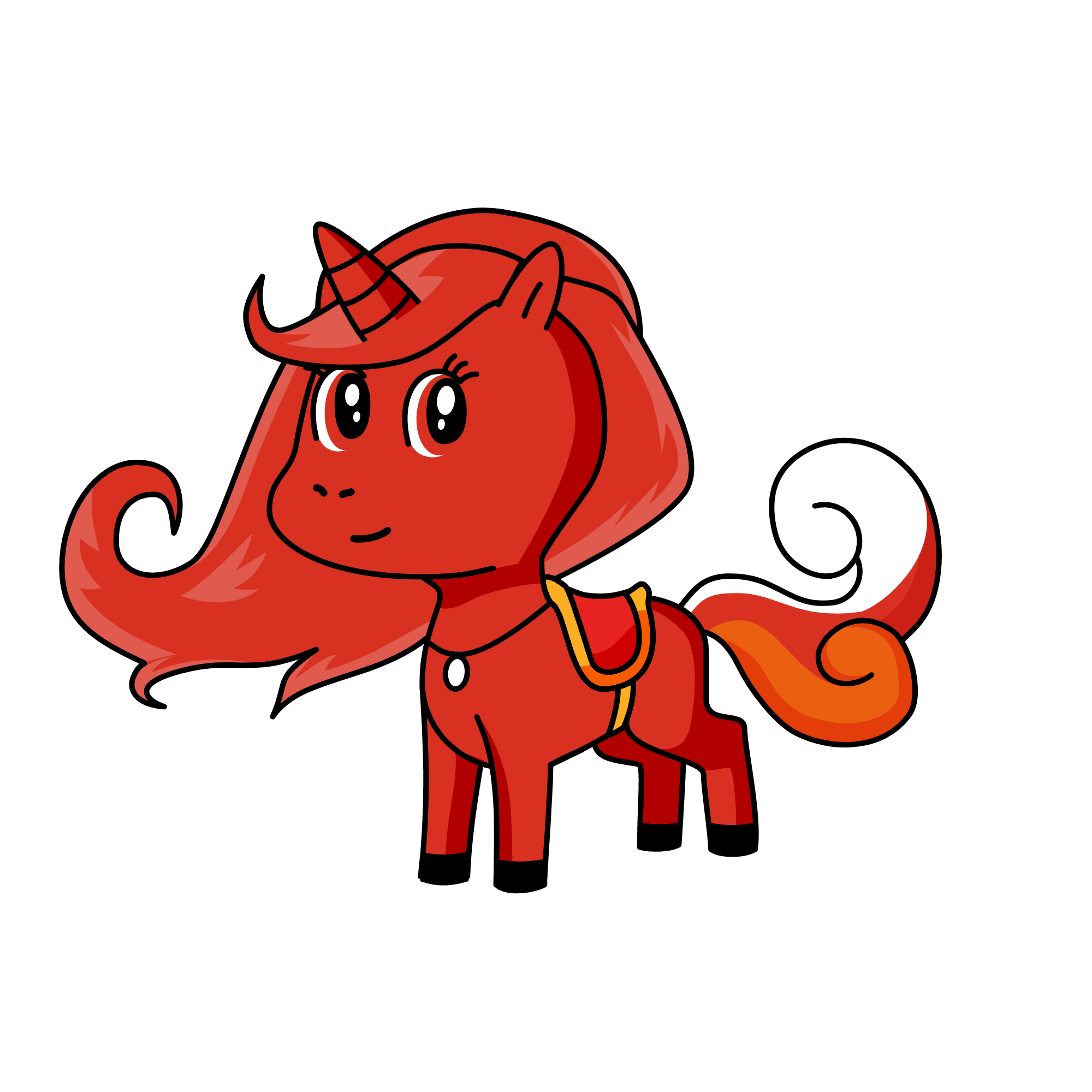 this girl is on fire, the unicorn